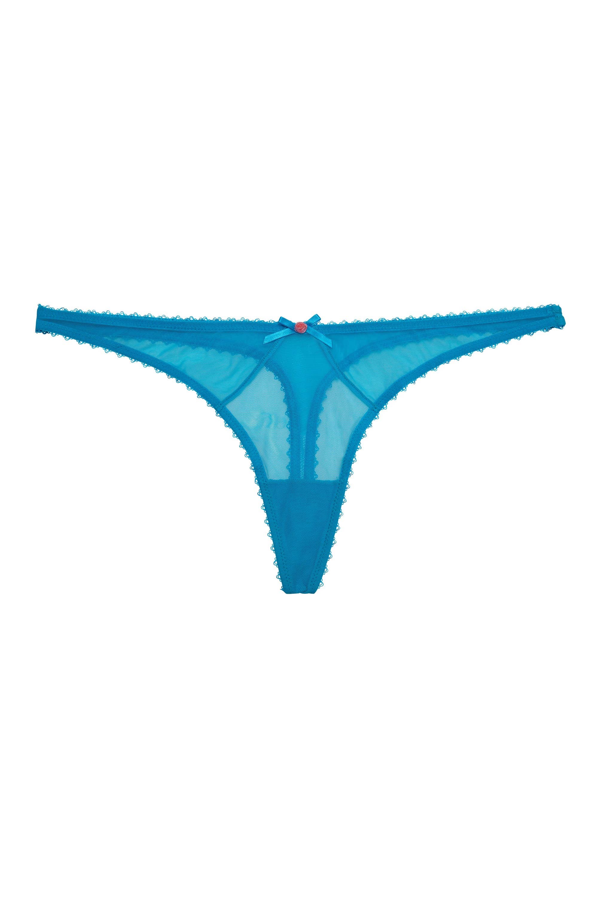 Grace Sky Blue Thong - Image 5