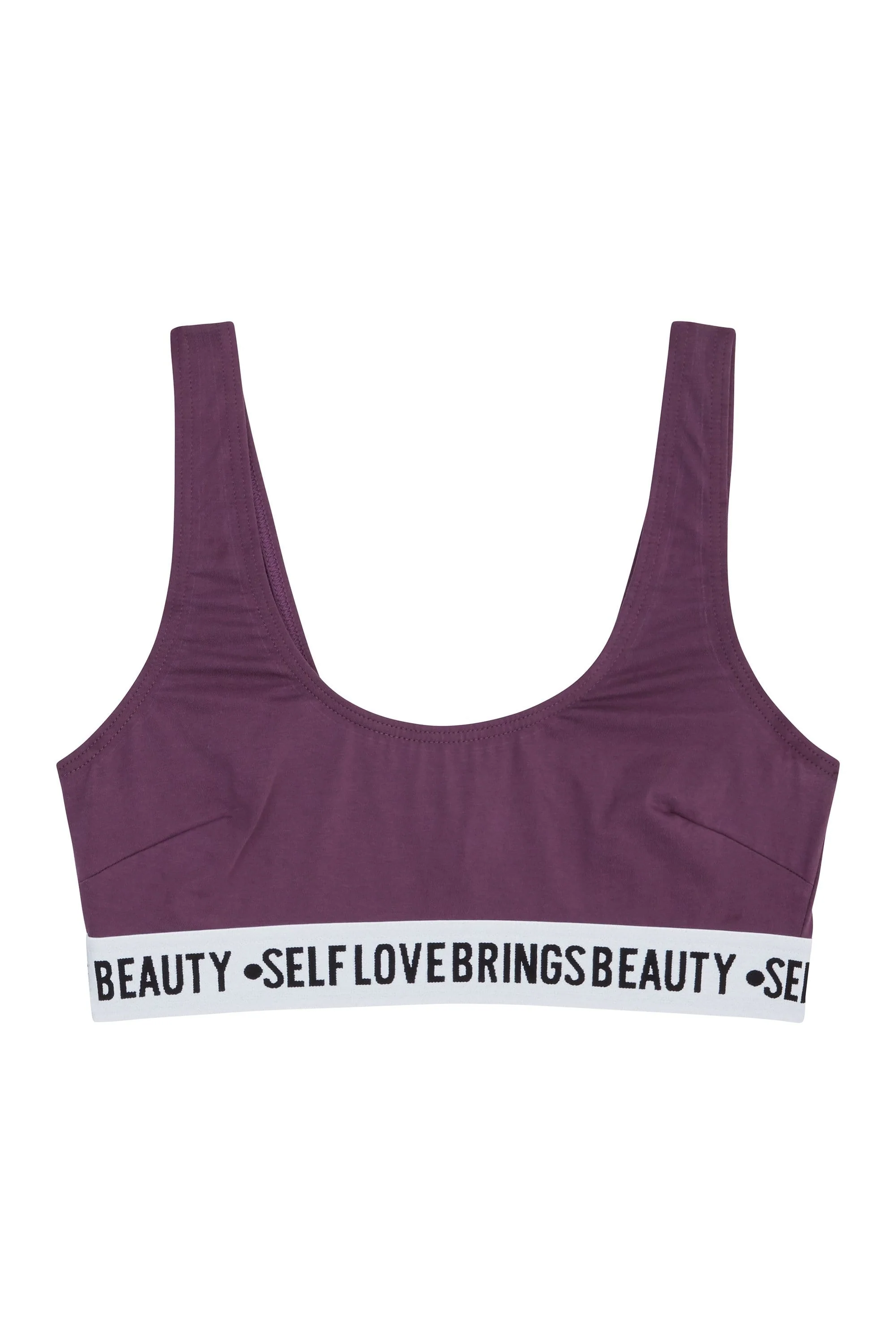Self Love Purple Crop top - Image 2