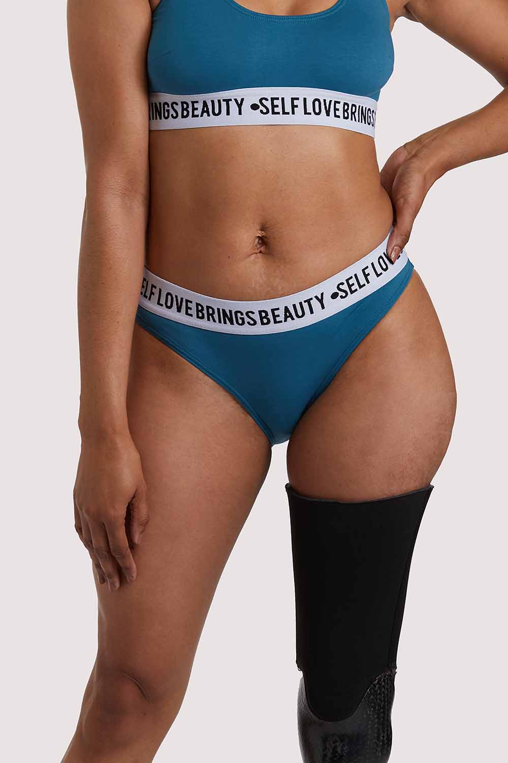 x PP Self Love Teal Brief - Image 2