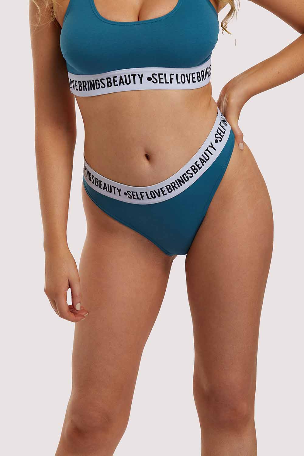 x PP Self Love Teal Brief - Image 7