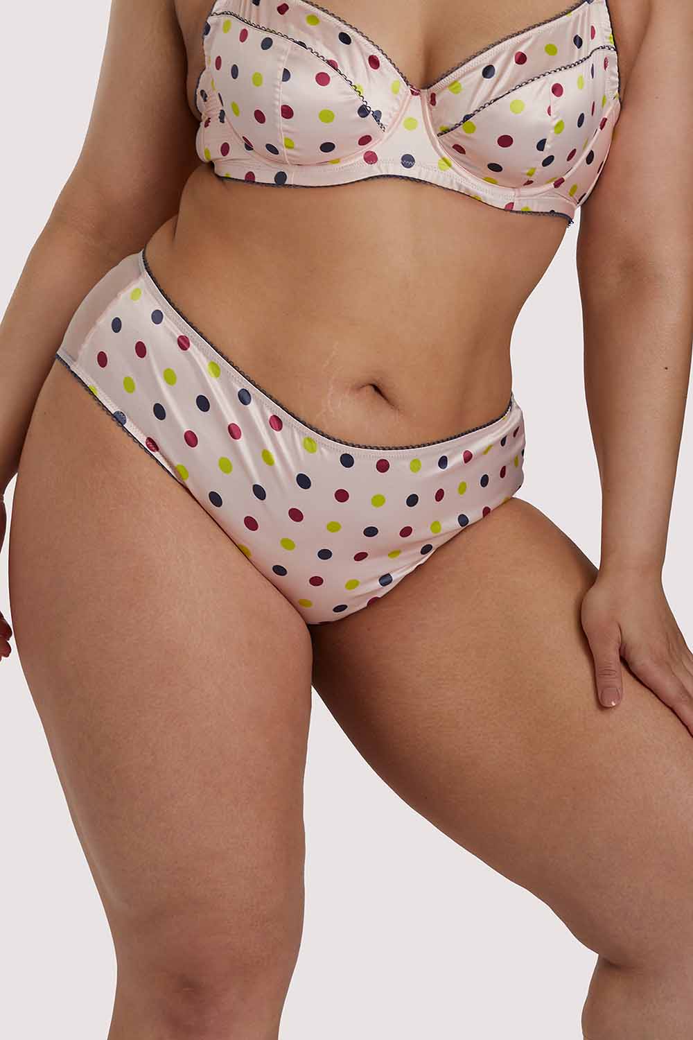 x PP Rowswell Polka dot Peach Highwaist - Image 2