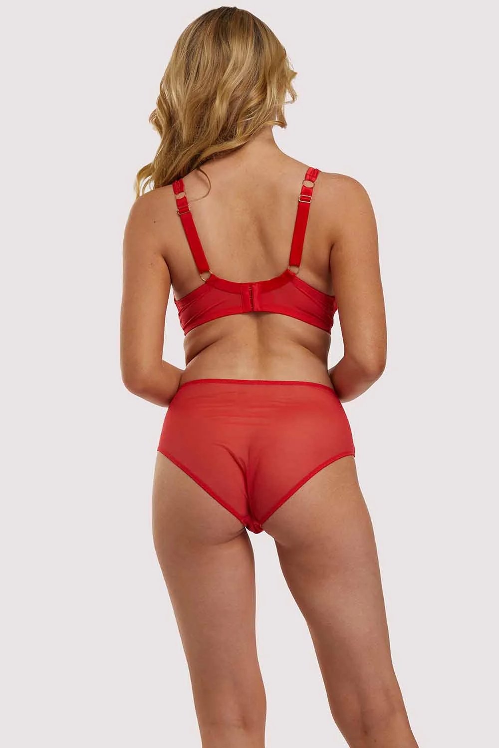 Leona Red Plunge bra - Image 11