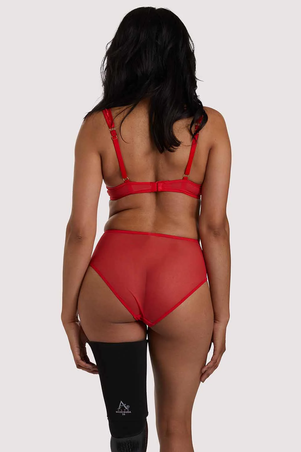 Leona Red Plunge bra - Image 8