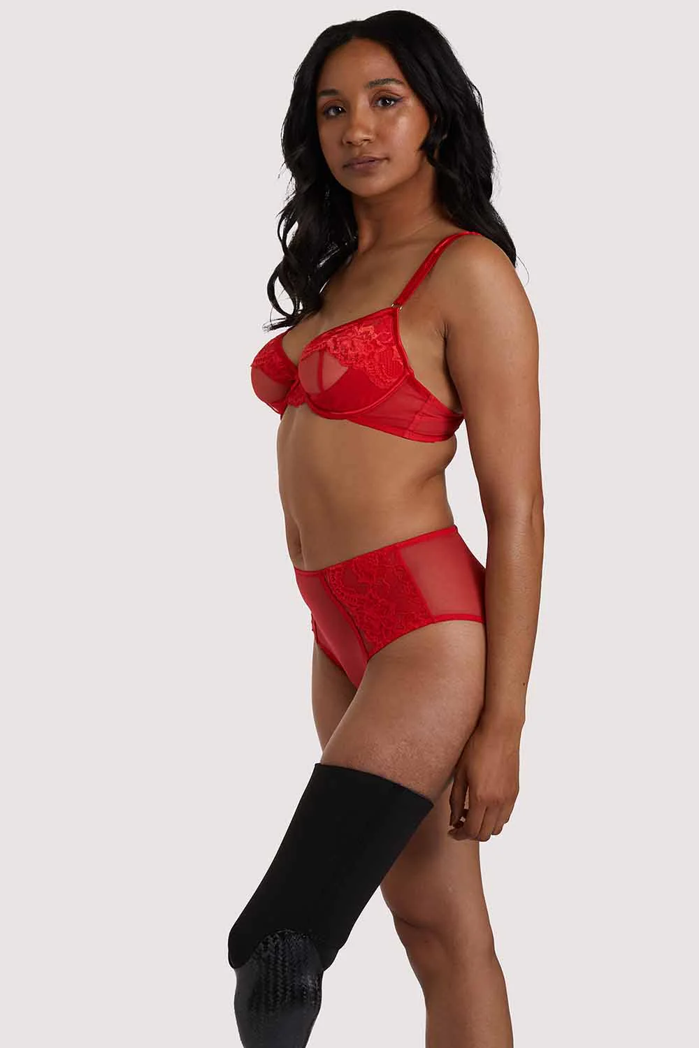 x PP Leona Red Highwaist Brief - Image 6
