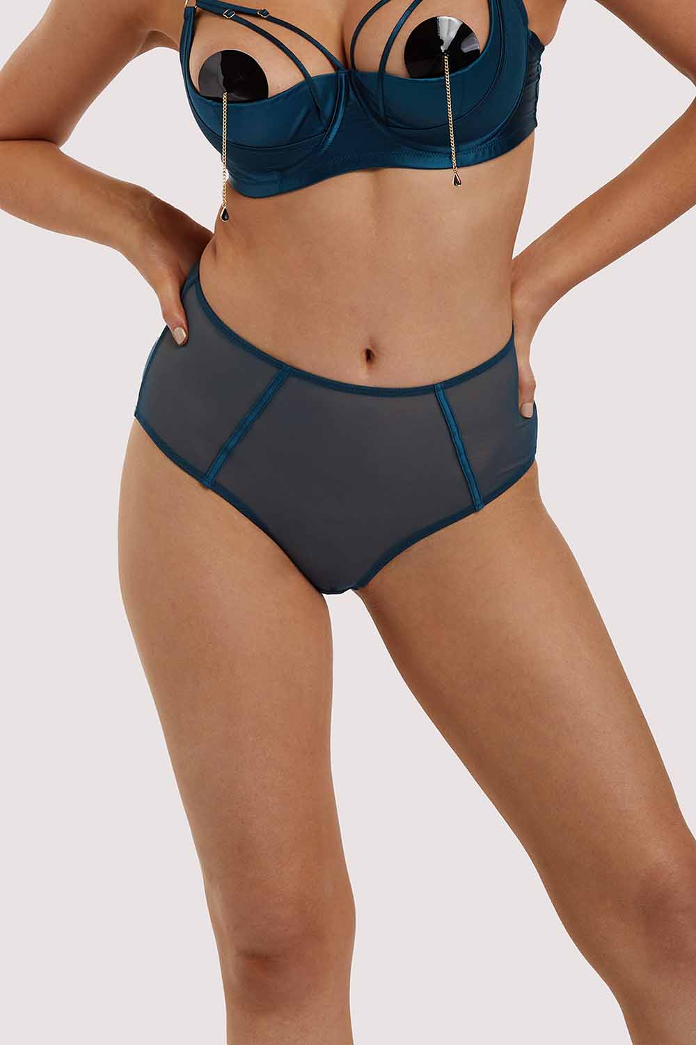 x PP Firenza Open Back Teal Brief - Image 2