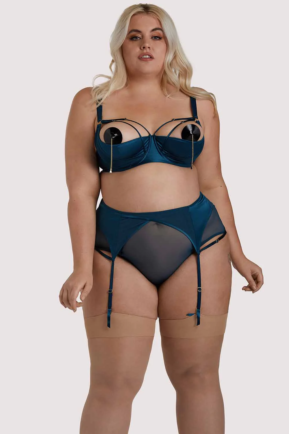 x PP Firenza Open Back Teal Brief - Image 3