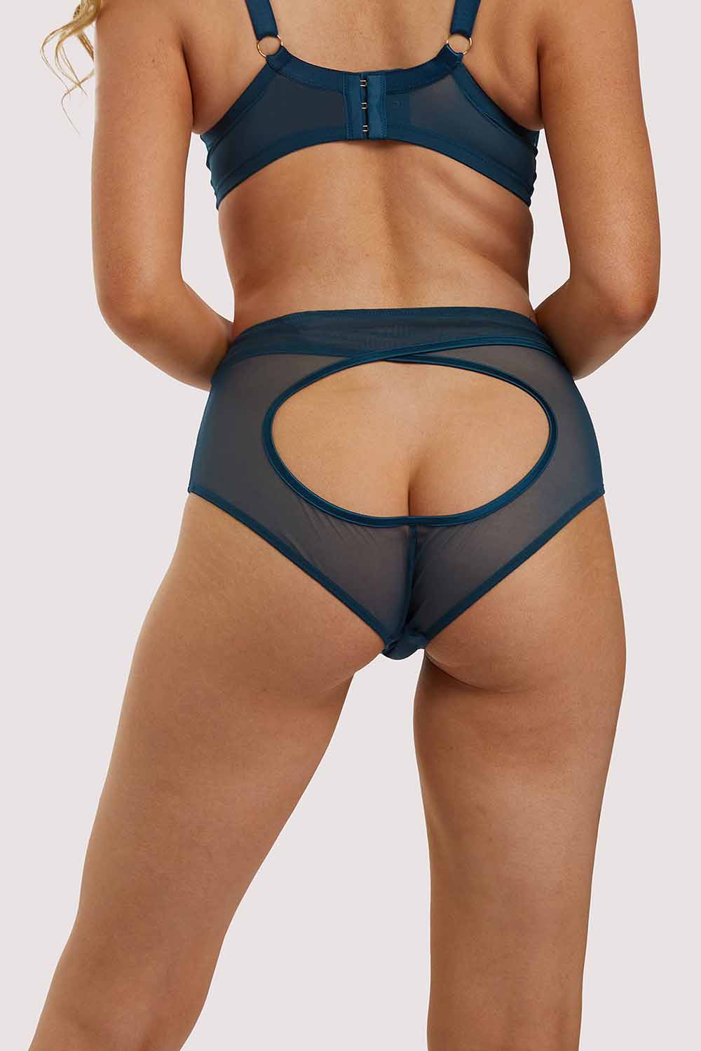 x PP Firenza Open Back Teal Brief - Image 4