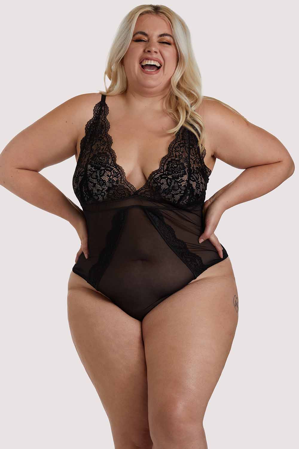 x PP Tinar Black Lace Body - Image 2