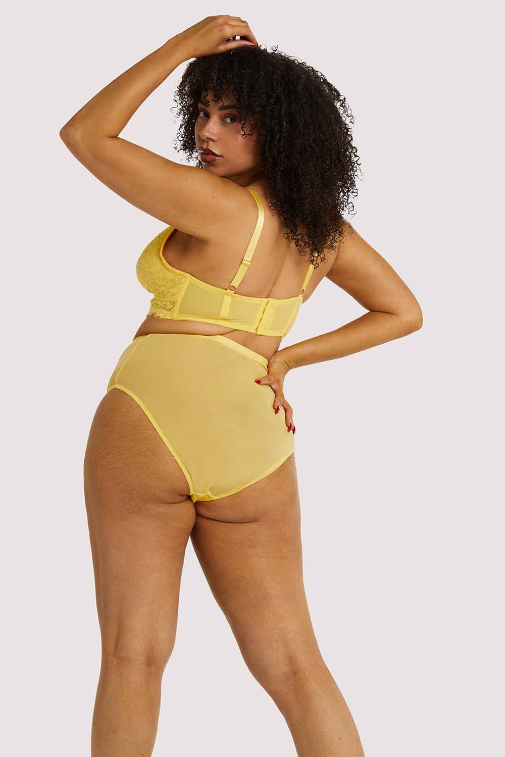 Bella Lemon Soft Cup Bra - Image 3