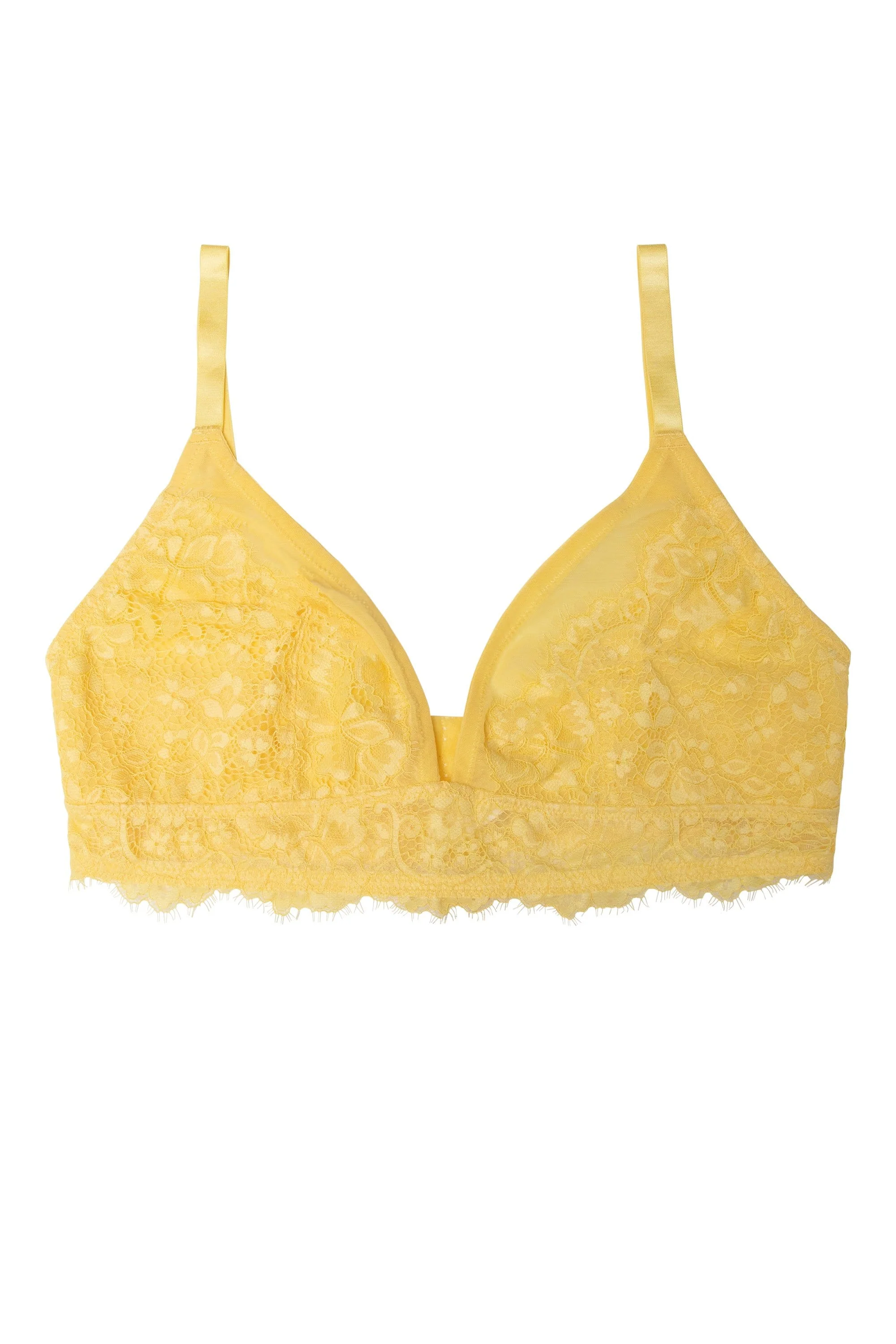 Bella Lemon Soft Cup Bra - Image 4