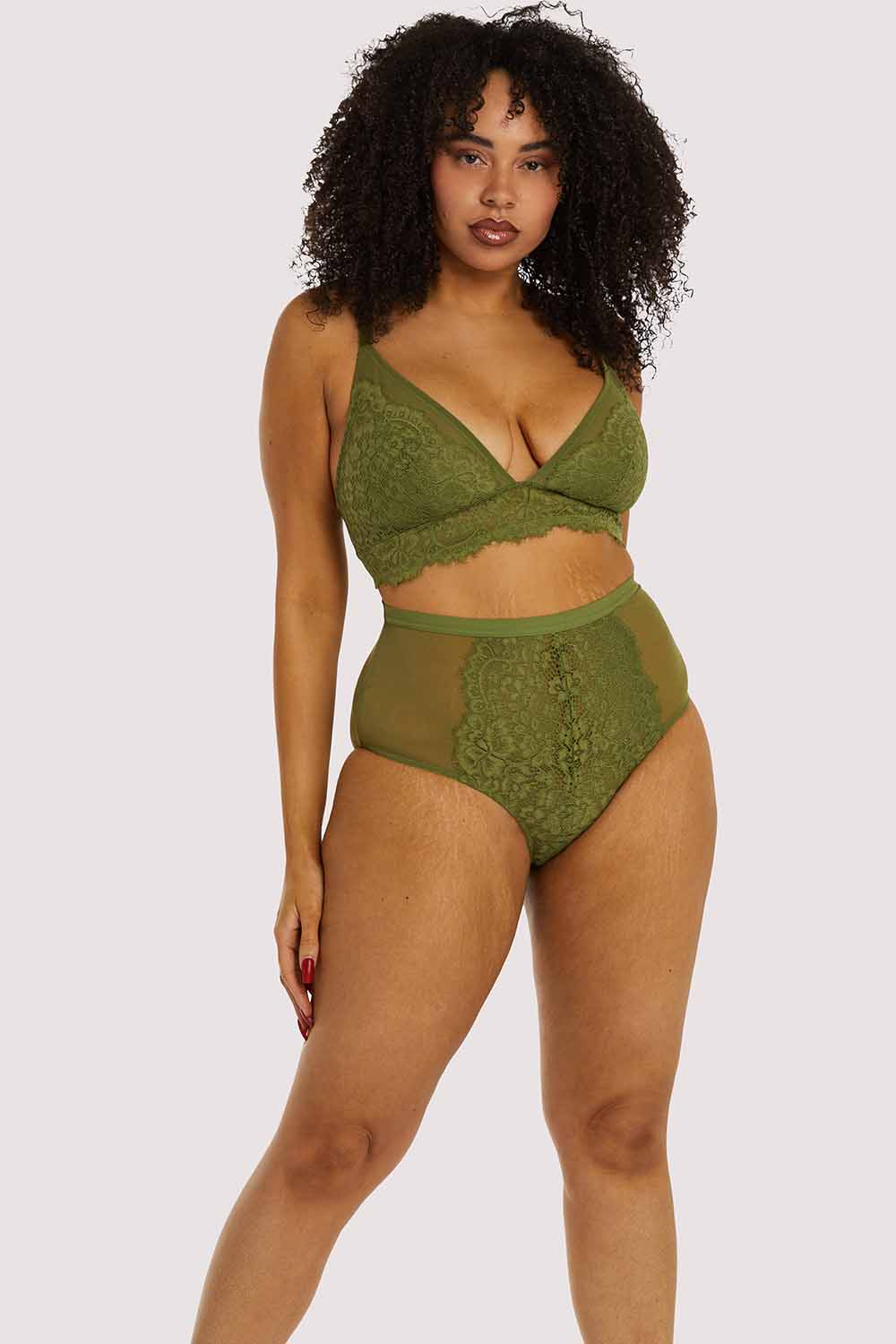 Bella Olive Soft Cup Bra - Image 2