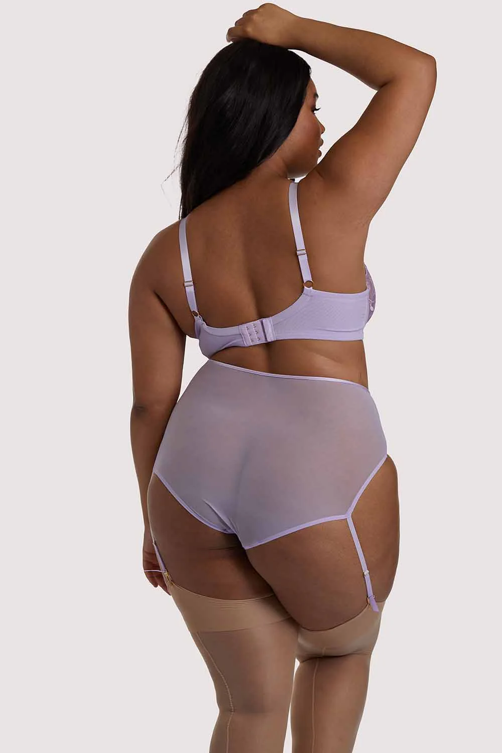 Mila Lilac Lace Bra - Image 3