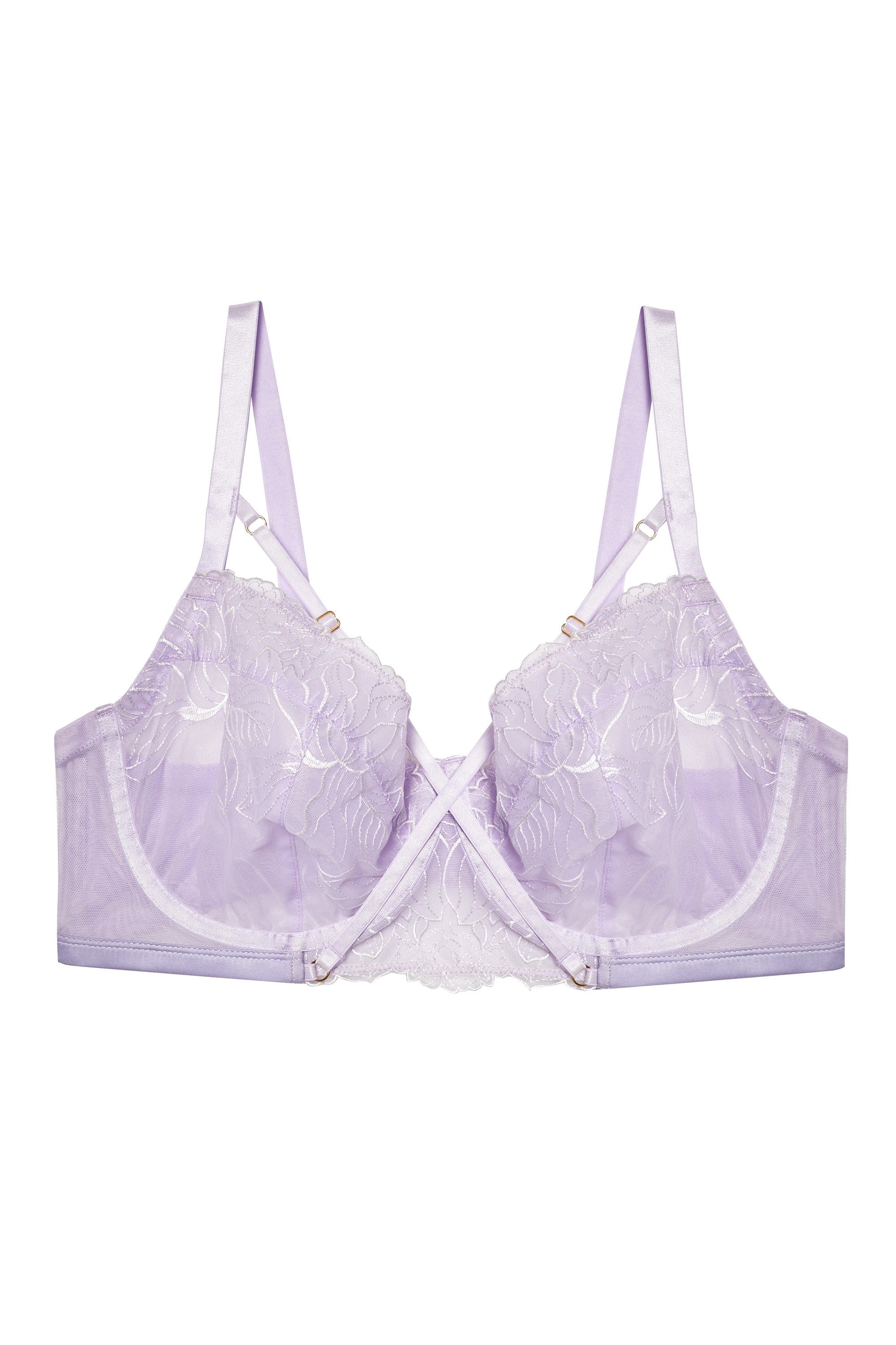 Mila Lilac Lace Bra - Image 5