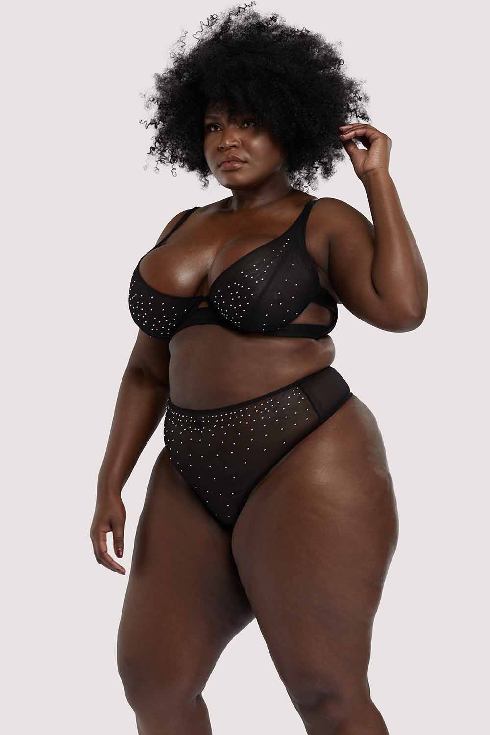 Lydia Black Diamante Bra - Image 9