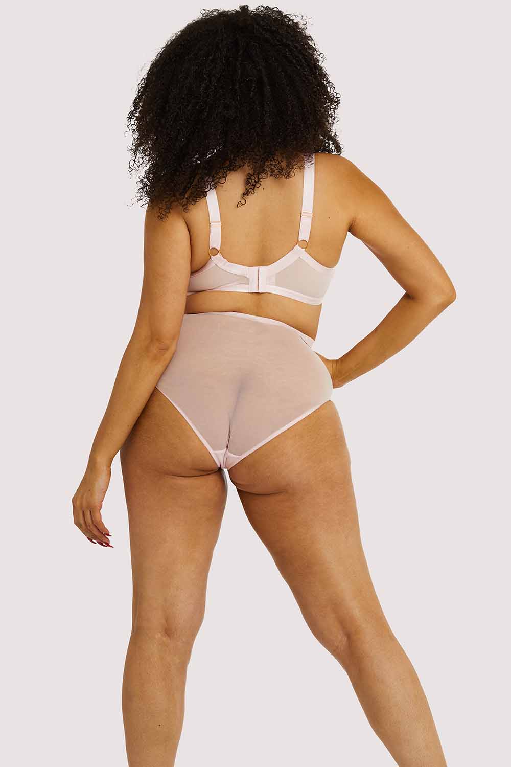 Marina Pink High Waisted Brief - Image 3