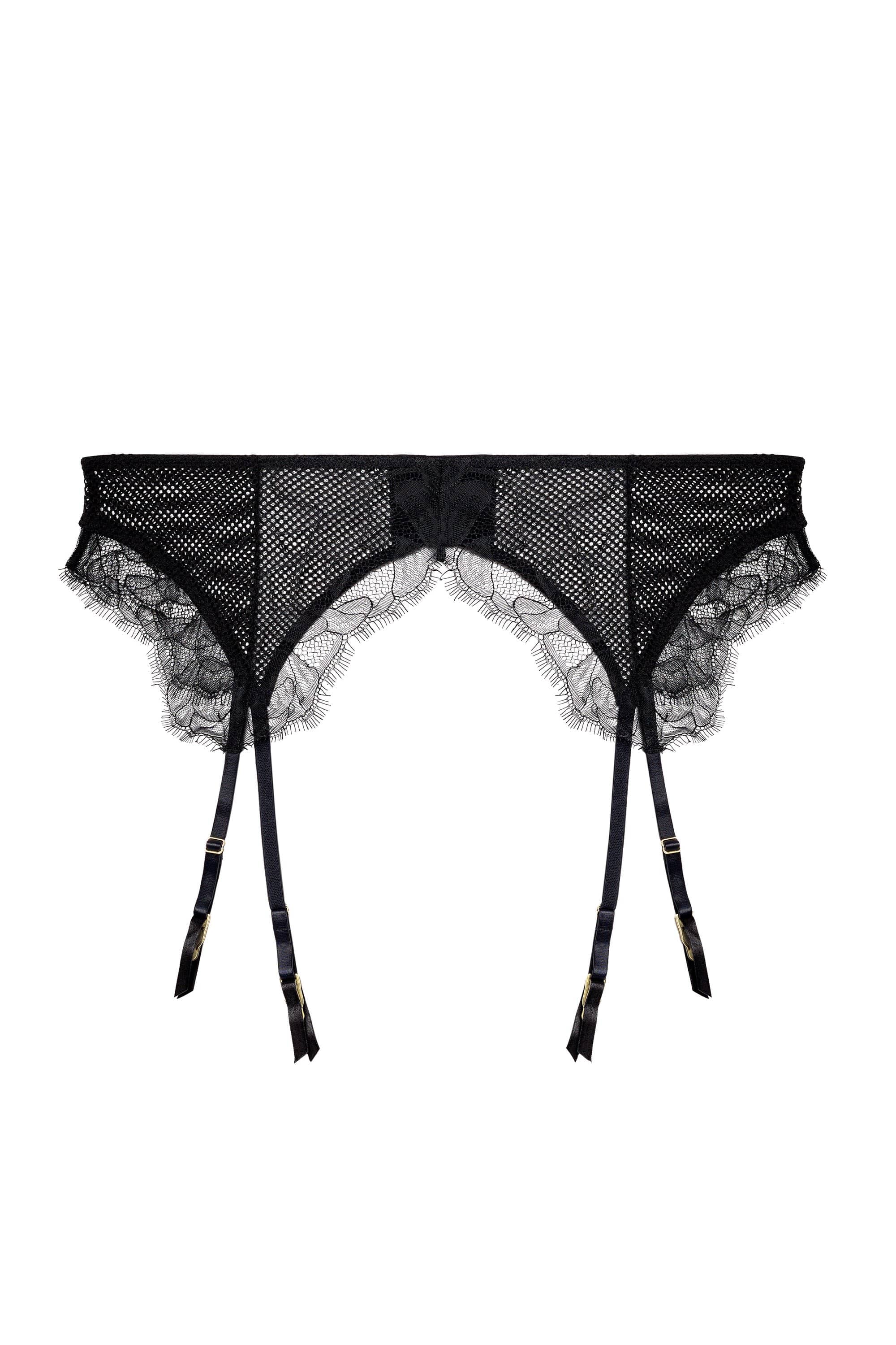 Khloe Black Floral Suspender - Image 7