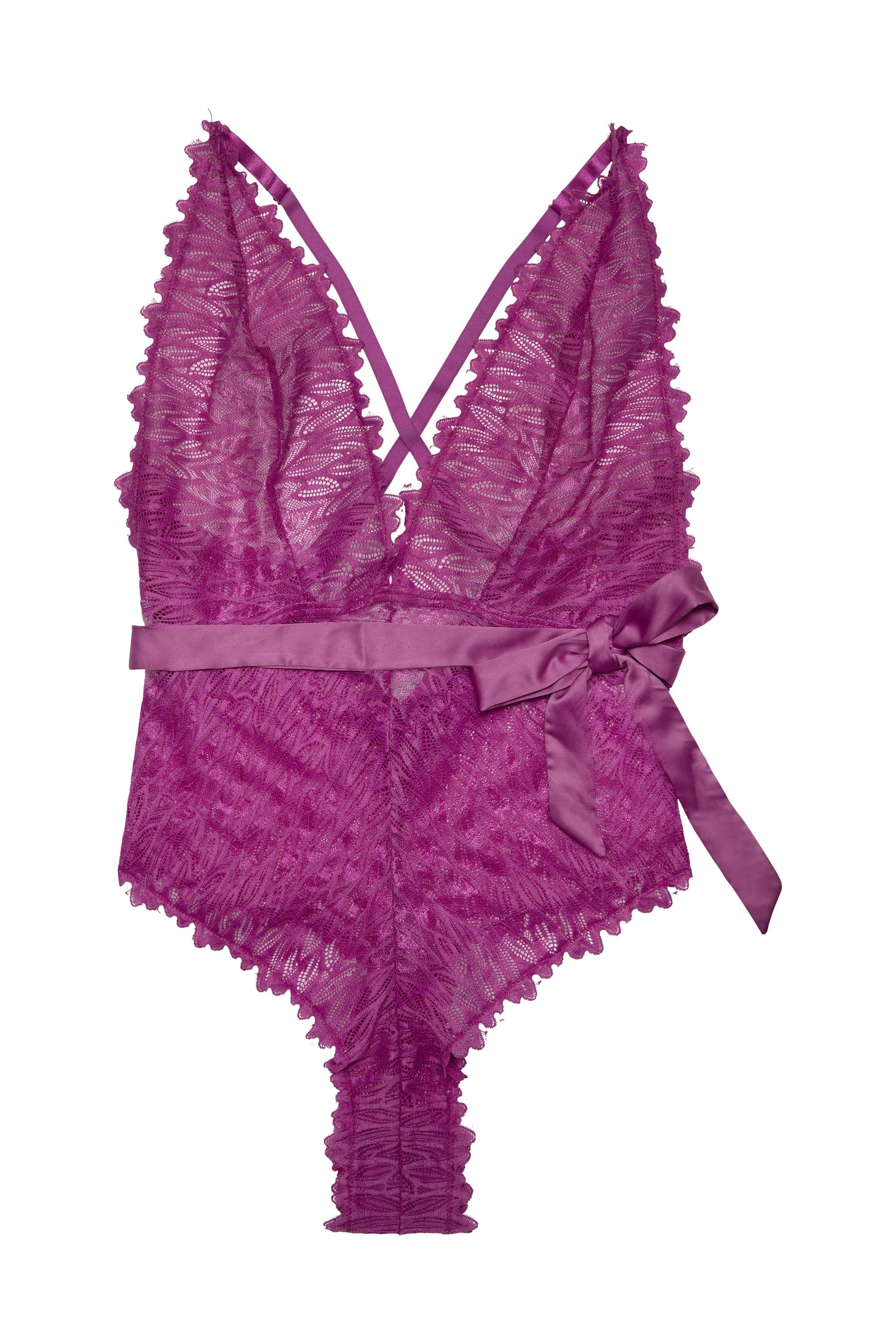 Hustler Margot Violet High Apex Plunge Body - Image 2