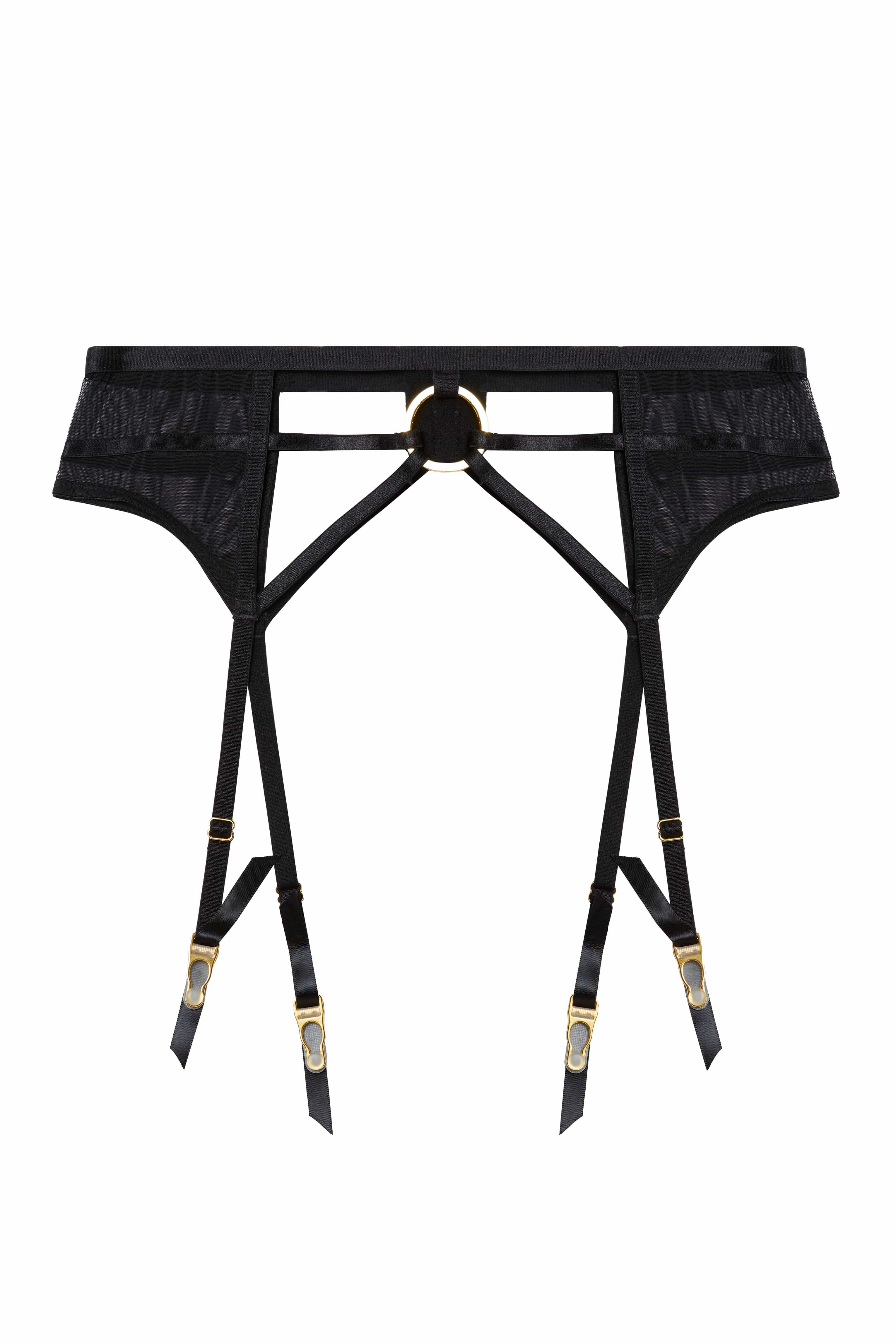 Sierra Black Gold Ring Suspender - Image 4