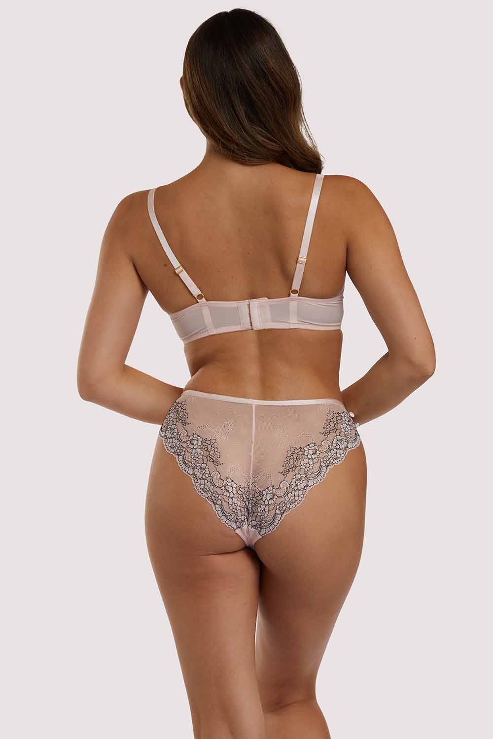 Jenny Graphic Lace Blush Brief - Image 6