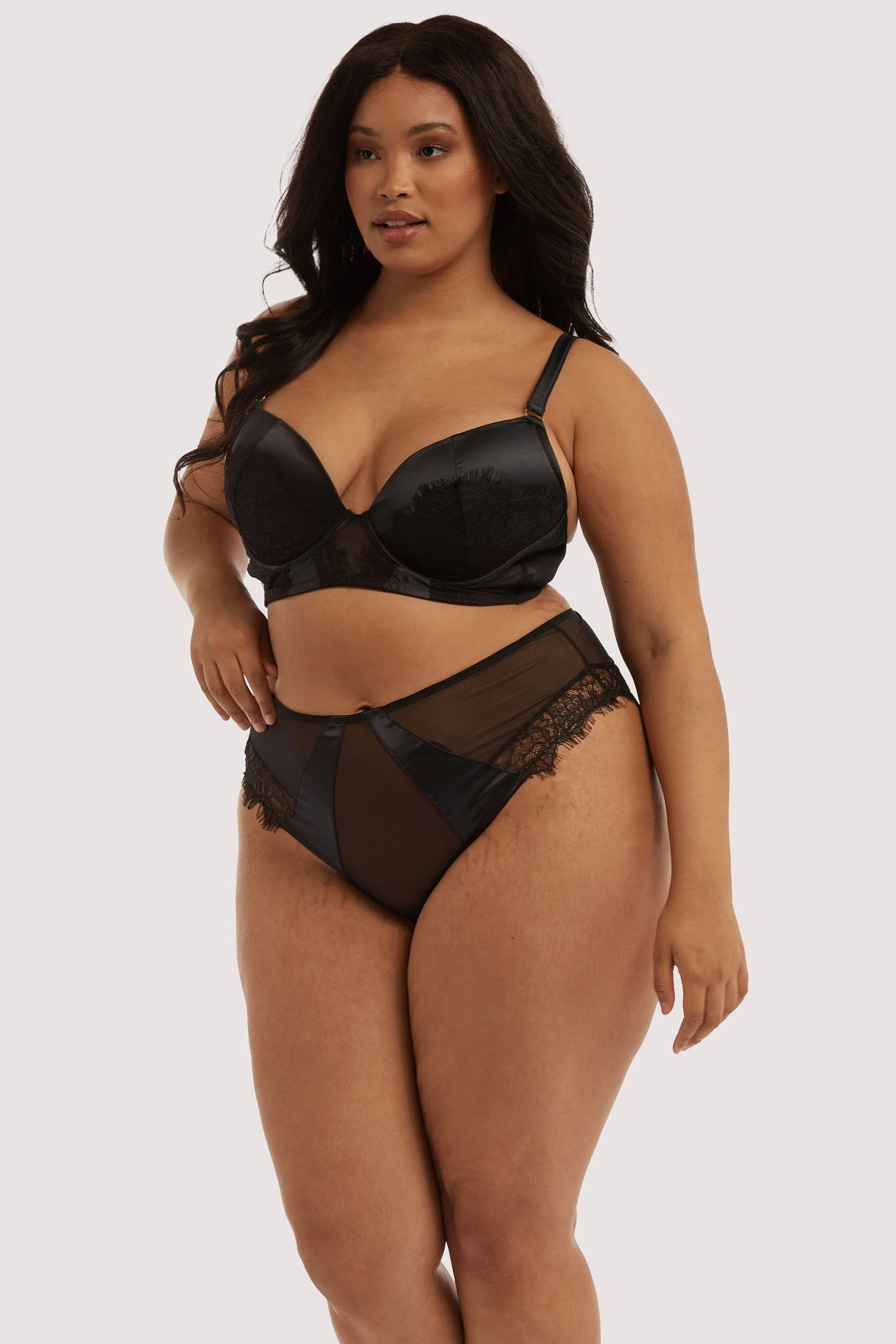 Melina Black Highwaist Brief - Image 13
