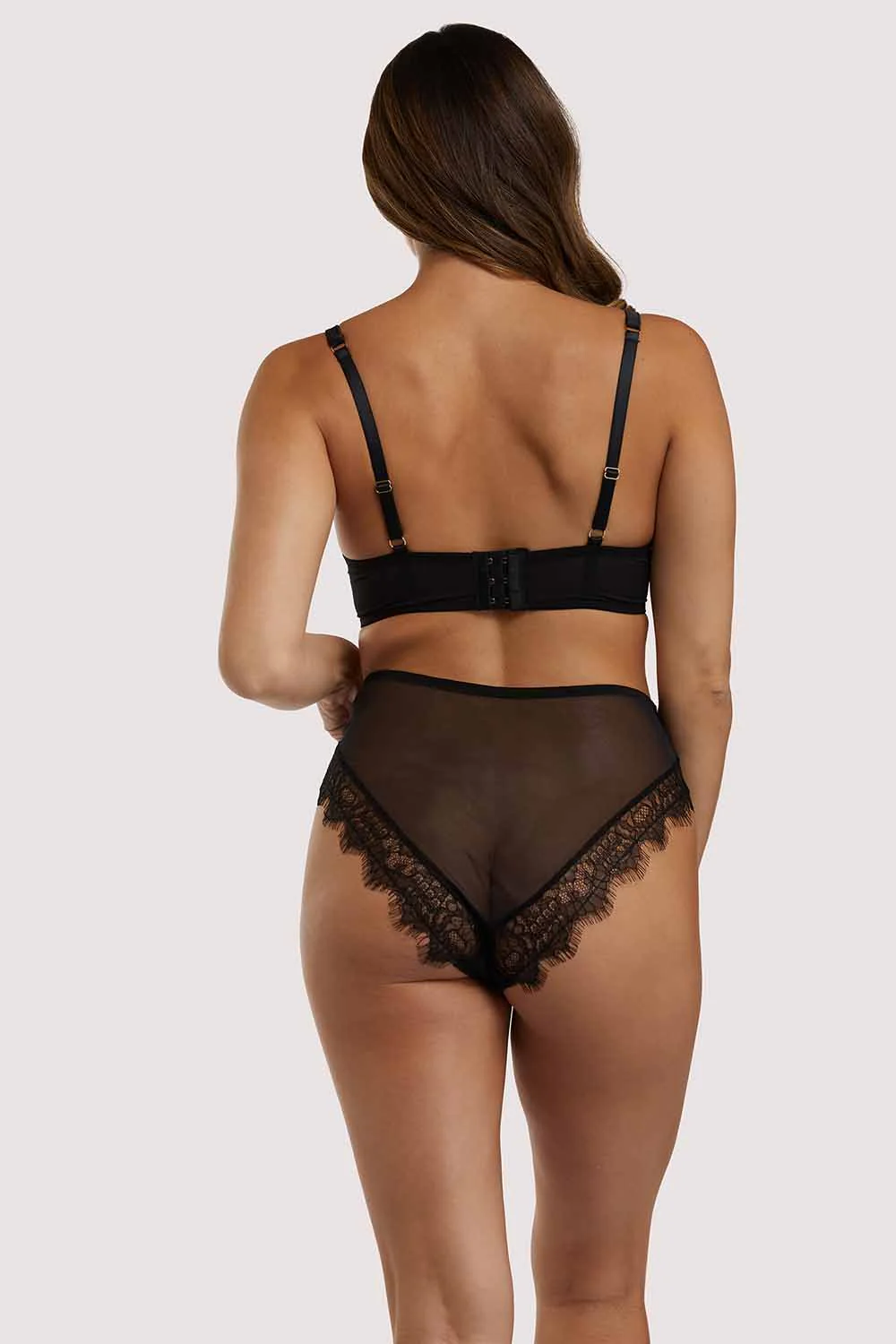 Melina Black Highwaist Brief - Image 5