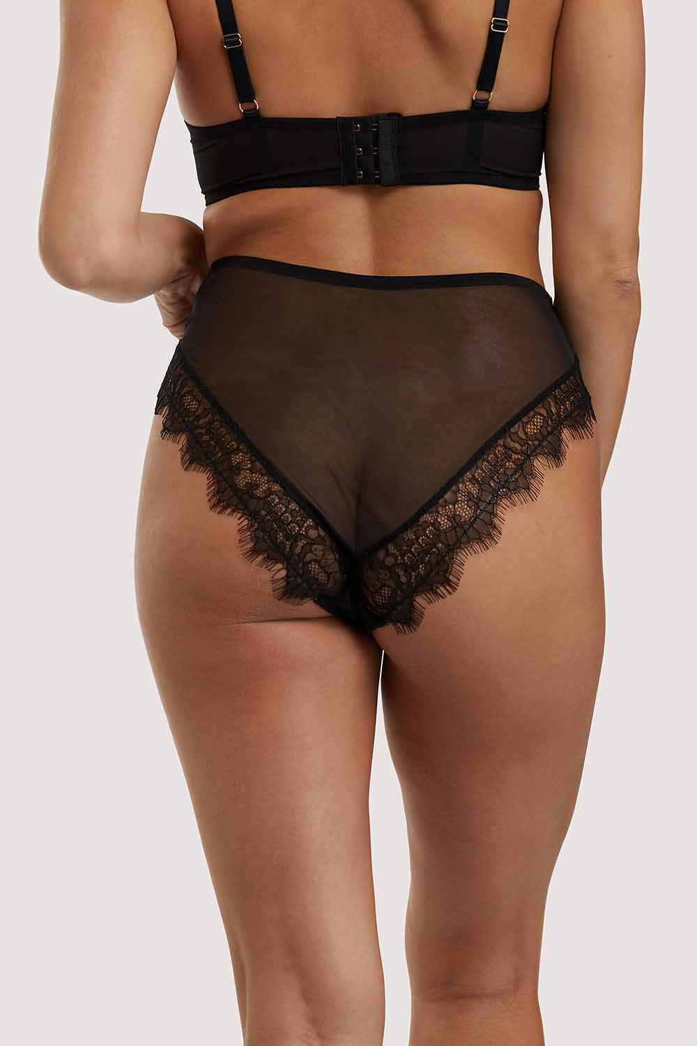Melina Black Highwaist Brief - Image 6