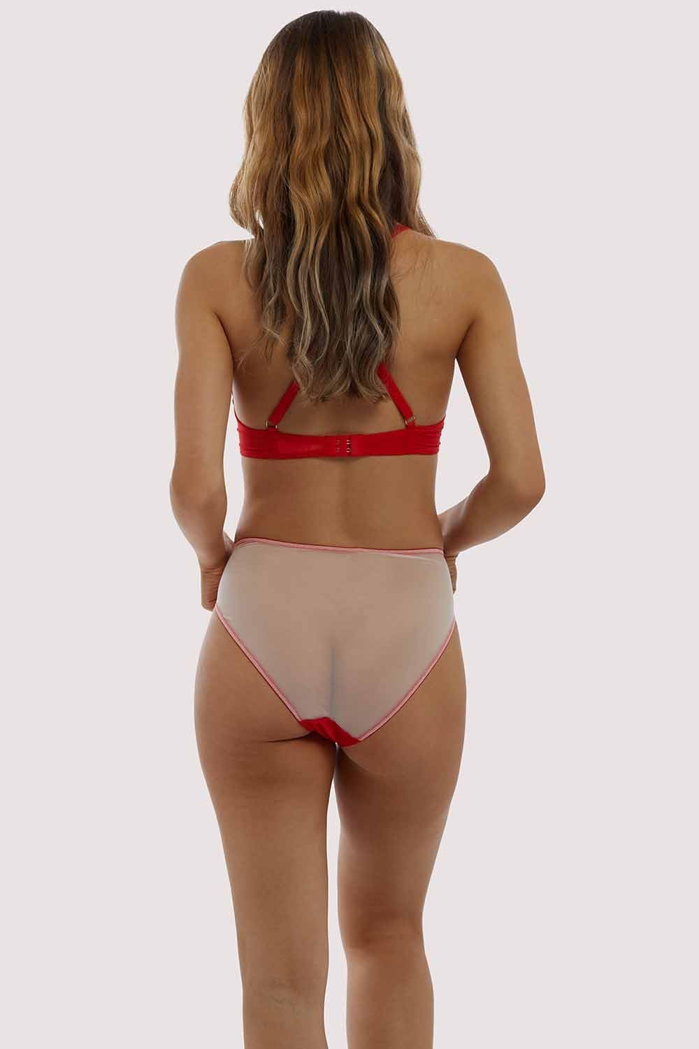 Anaise Red Highwaist Brief - Image 9