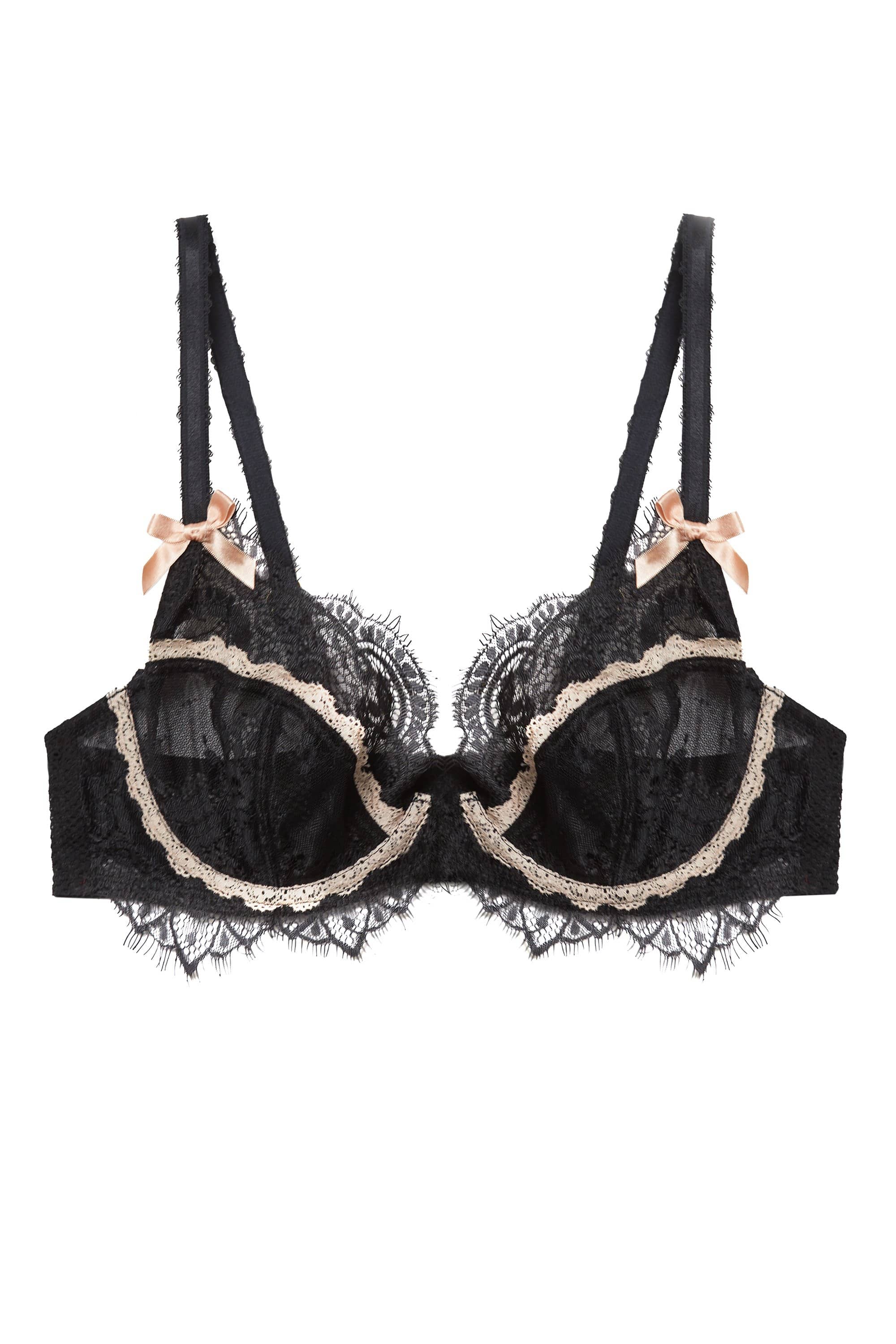 Caresse Black Lace Bra - Image 10