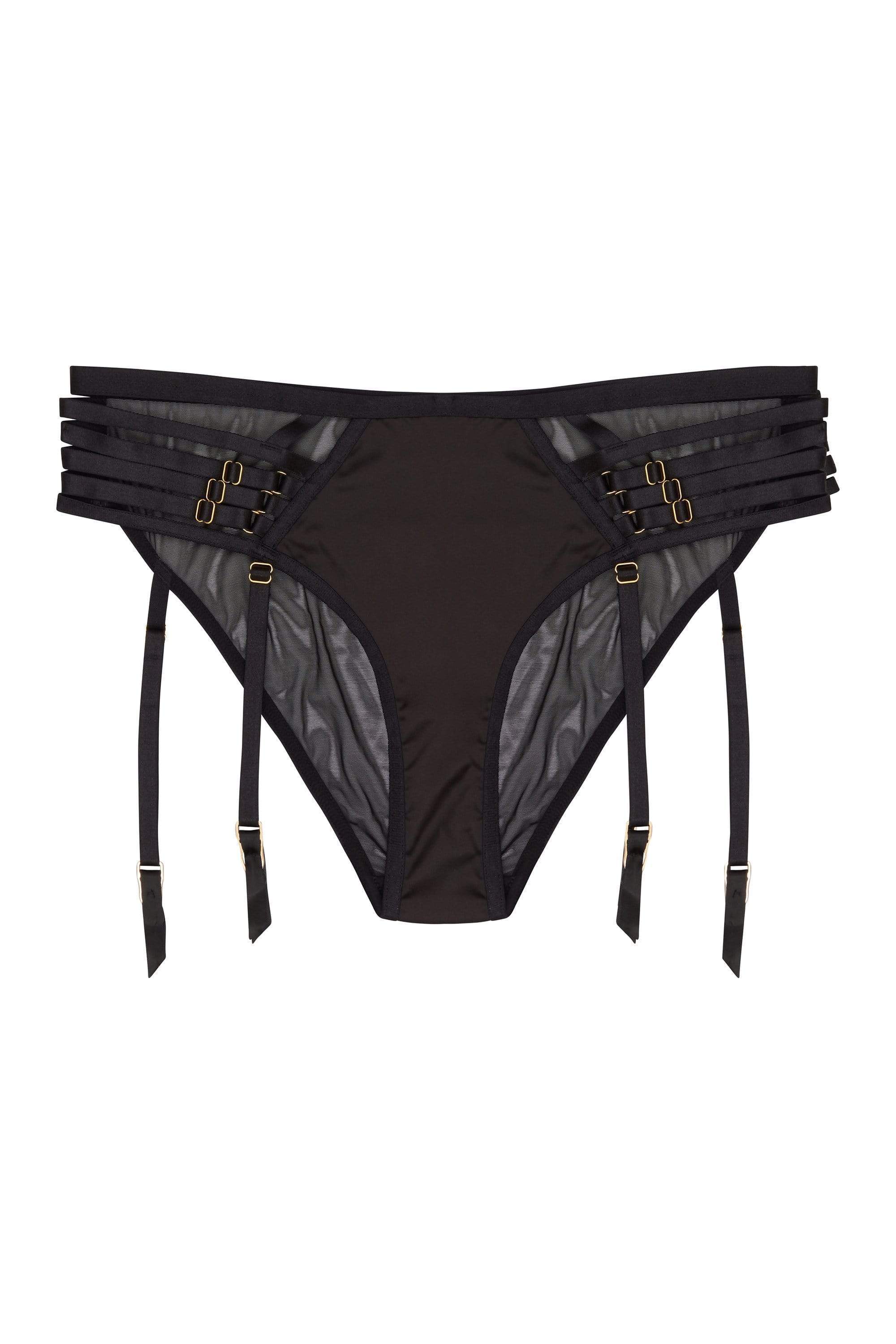Regalia Delta Suspender Detail High Waist Brief - Image 3