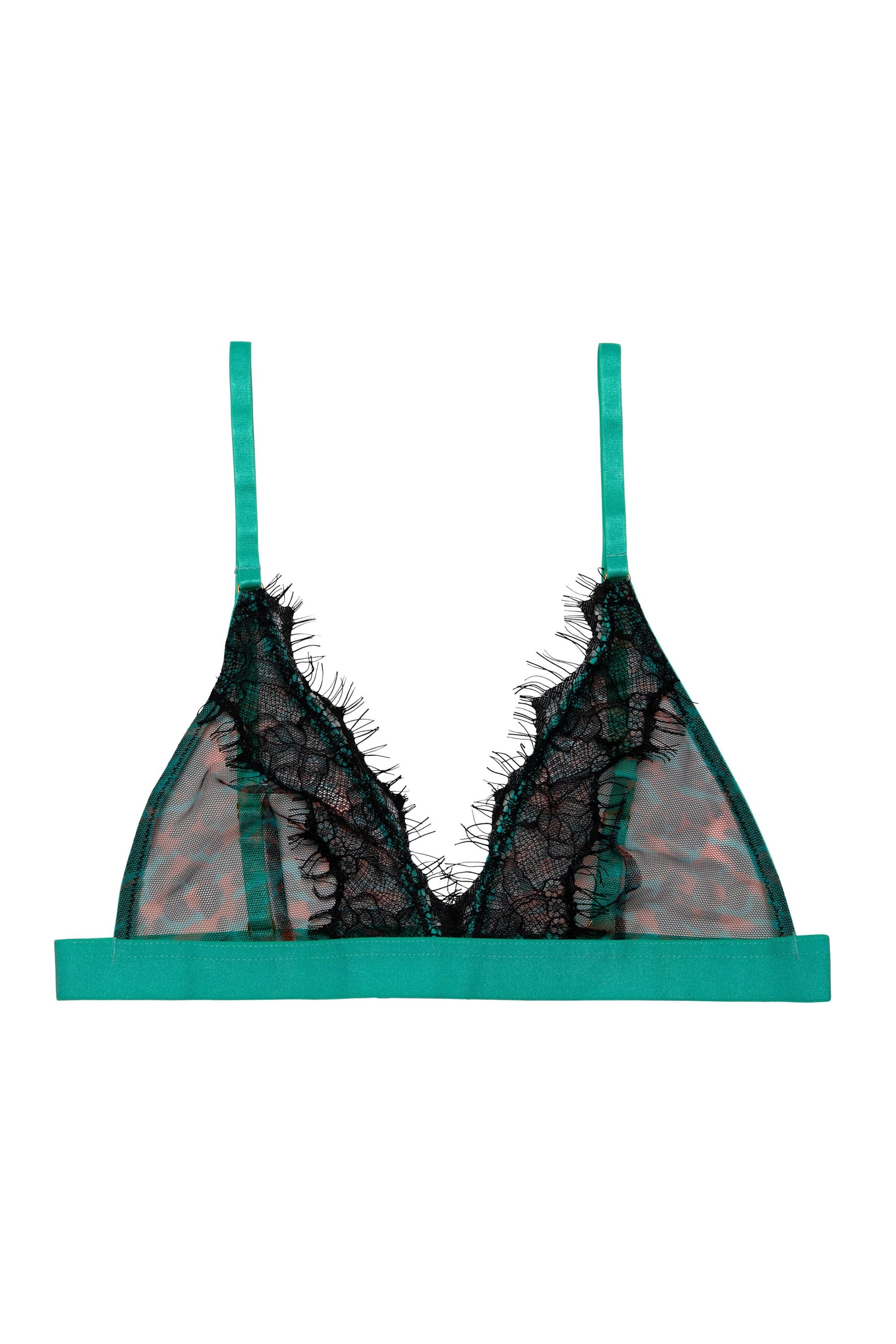 Harlow Leopard Multi Triangle Bralette - Image 5