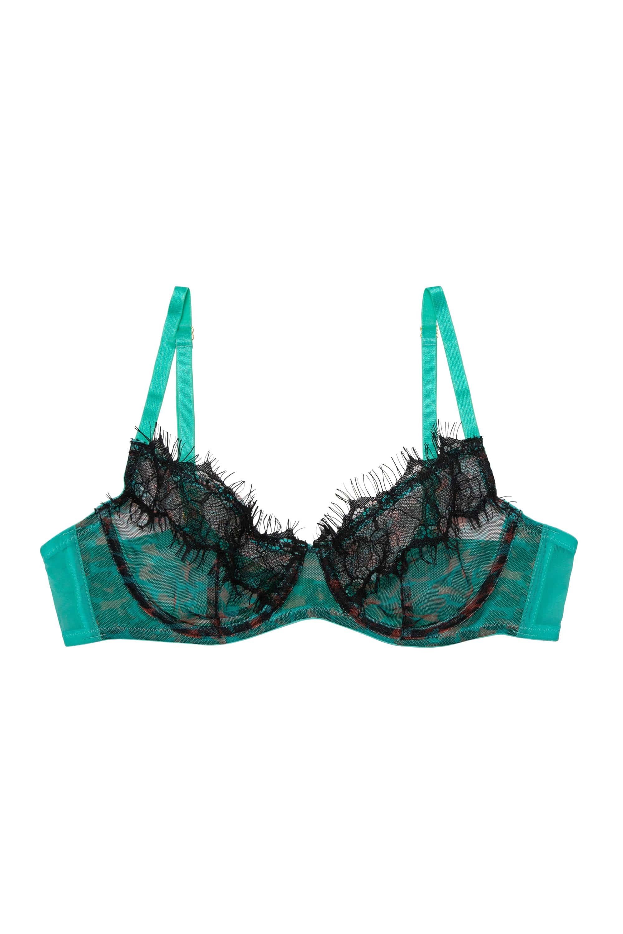 Harlow Leopard Plunge Bra - Image 4