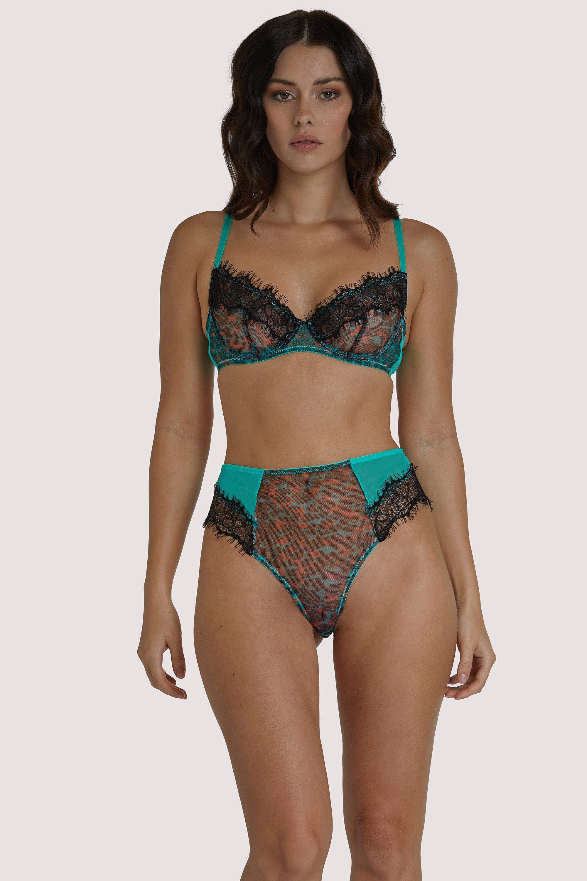 Harlow Leopard Multi High Waist Brief - Image 2