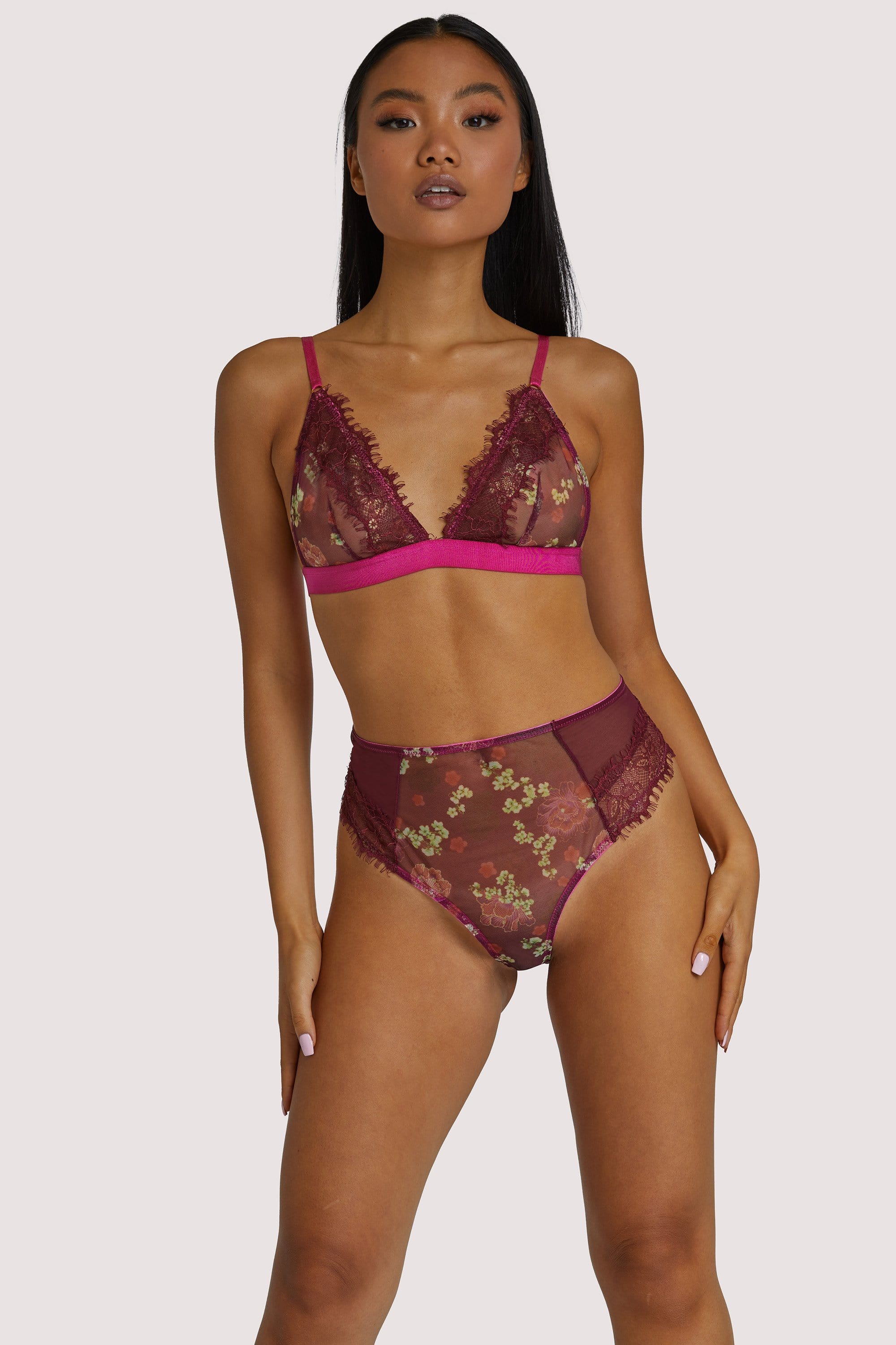 Neve Kimono Print High Waist Brief - Image 4