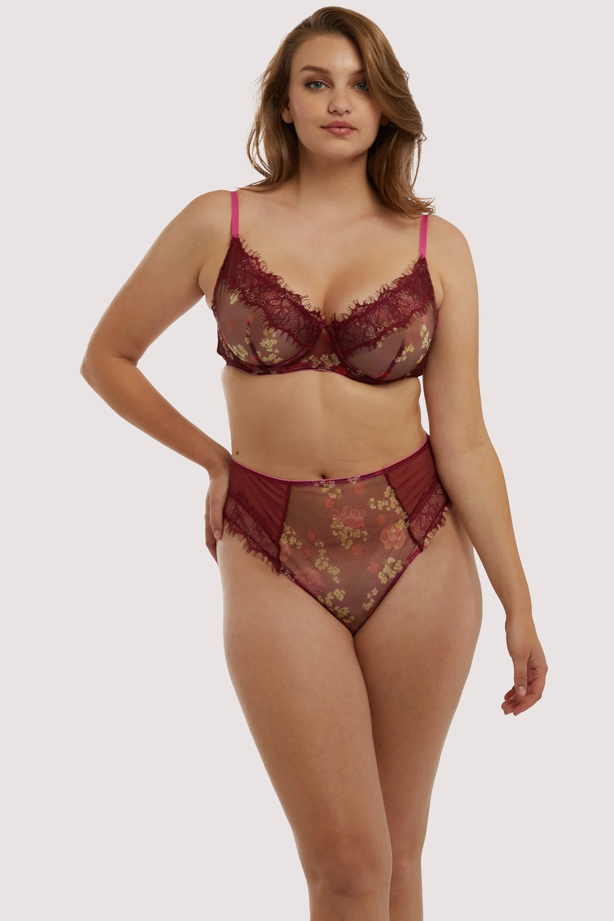 Neve Kimono Print High Waist Brief - Image 5