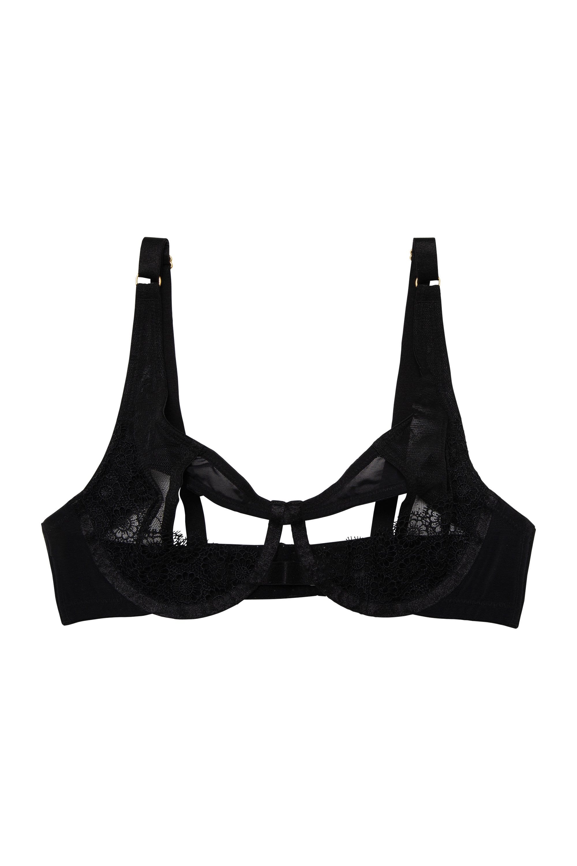 Elva Black High Apex Bra - Image 4