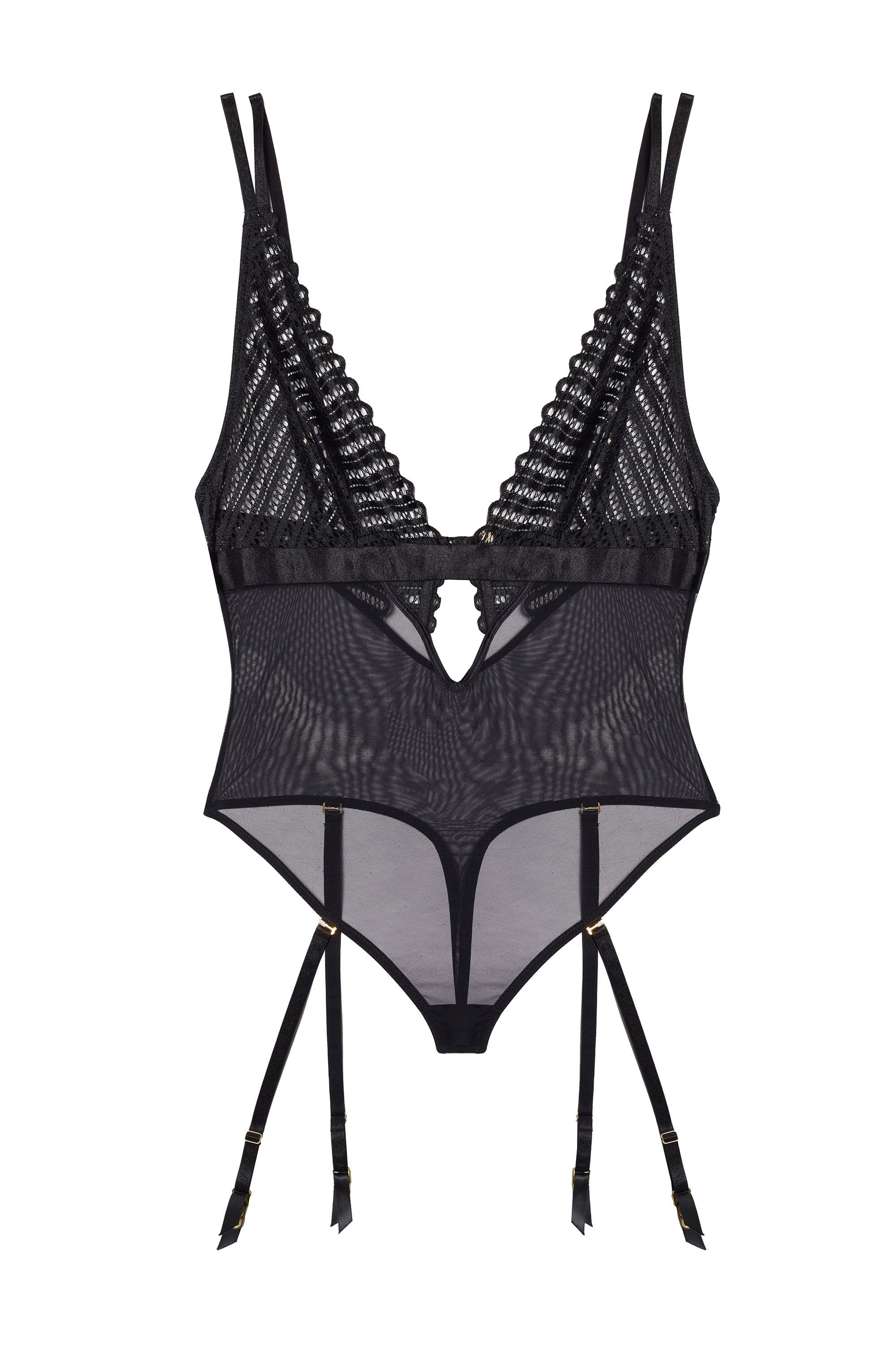 Lacie Black Suspender Body - Image 6