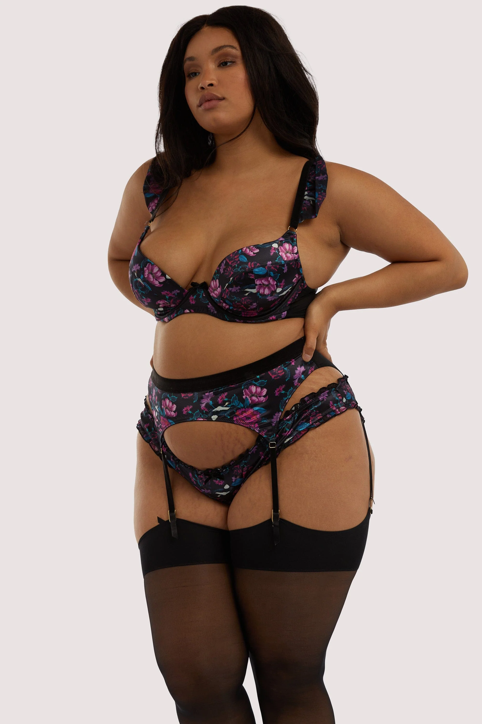 Noriko Crane Print Suspender - Image 10