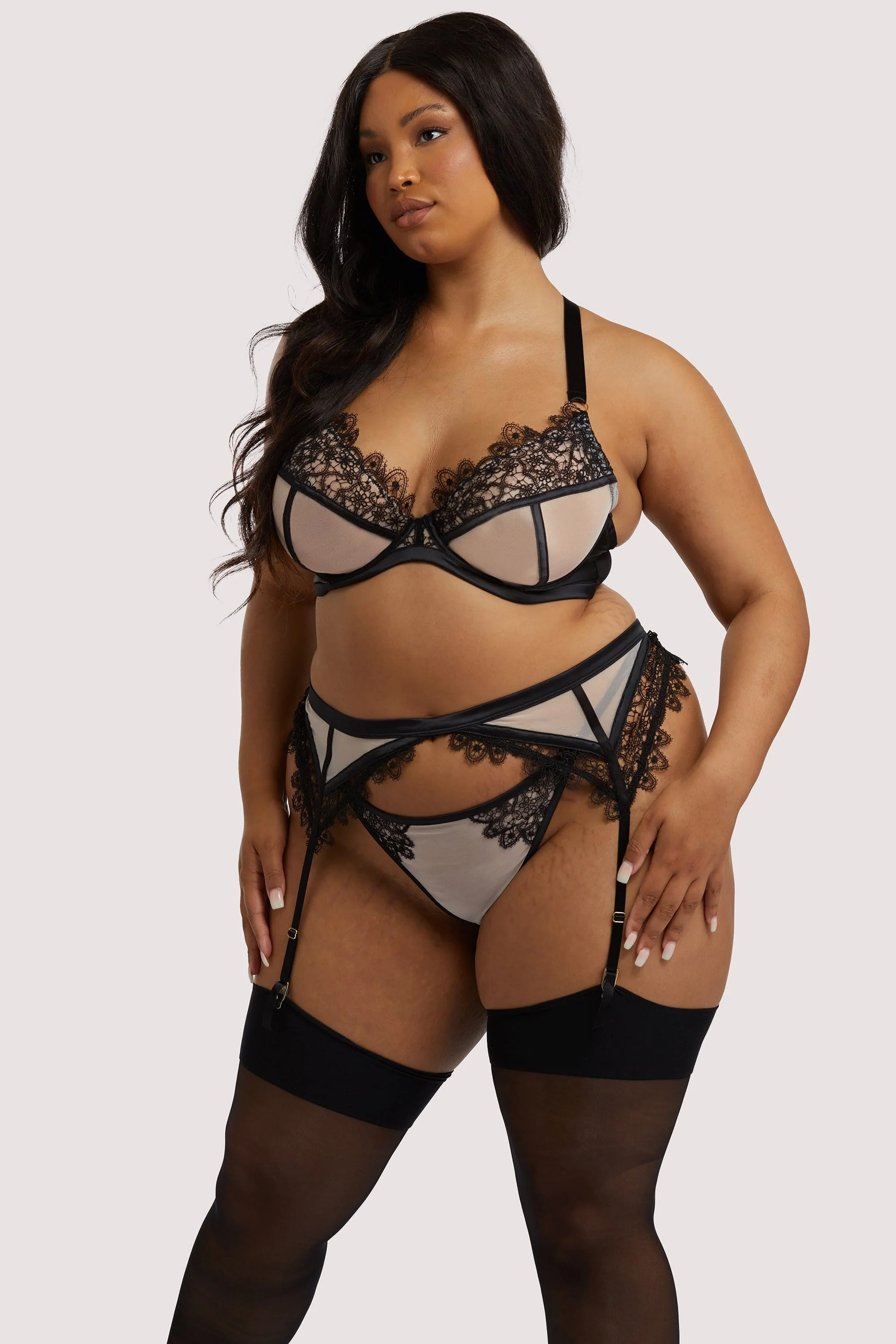 Anaise Black Suspender Belt - Image 10