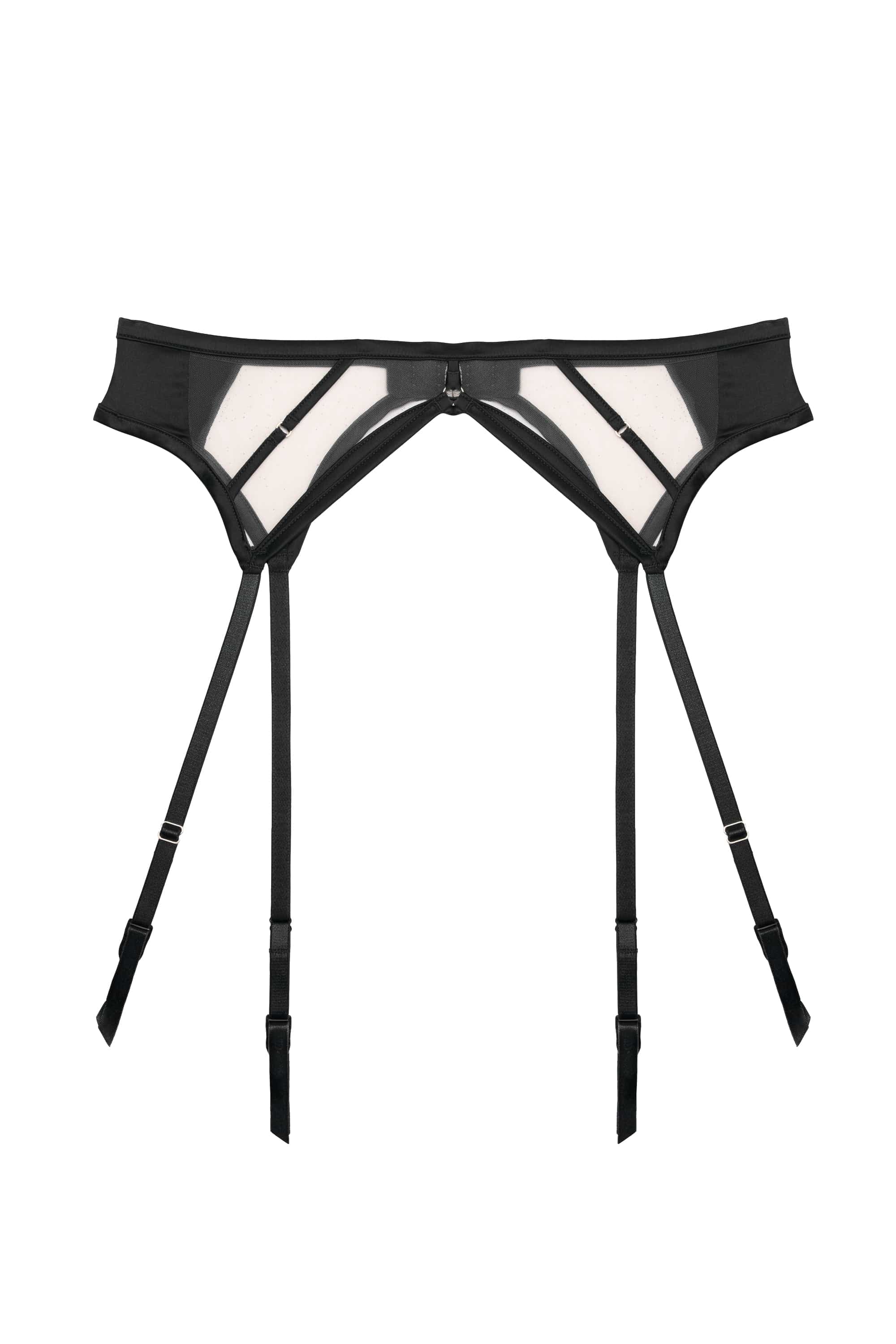Ramona Black Mesh Suspender - Image 7