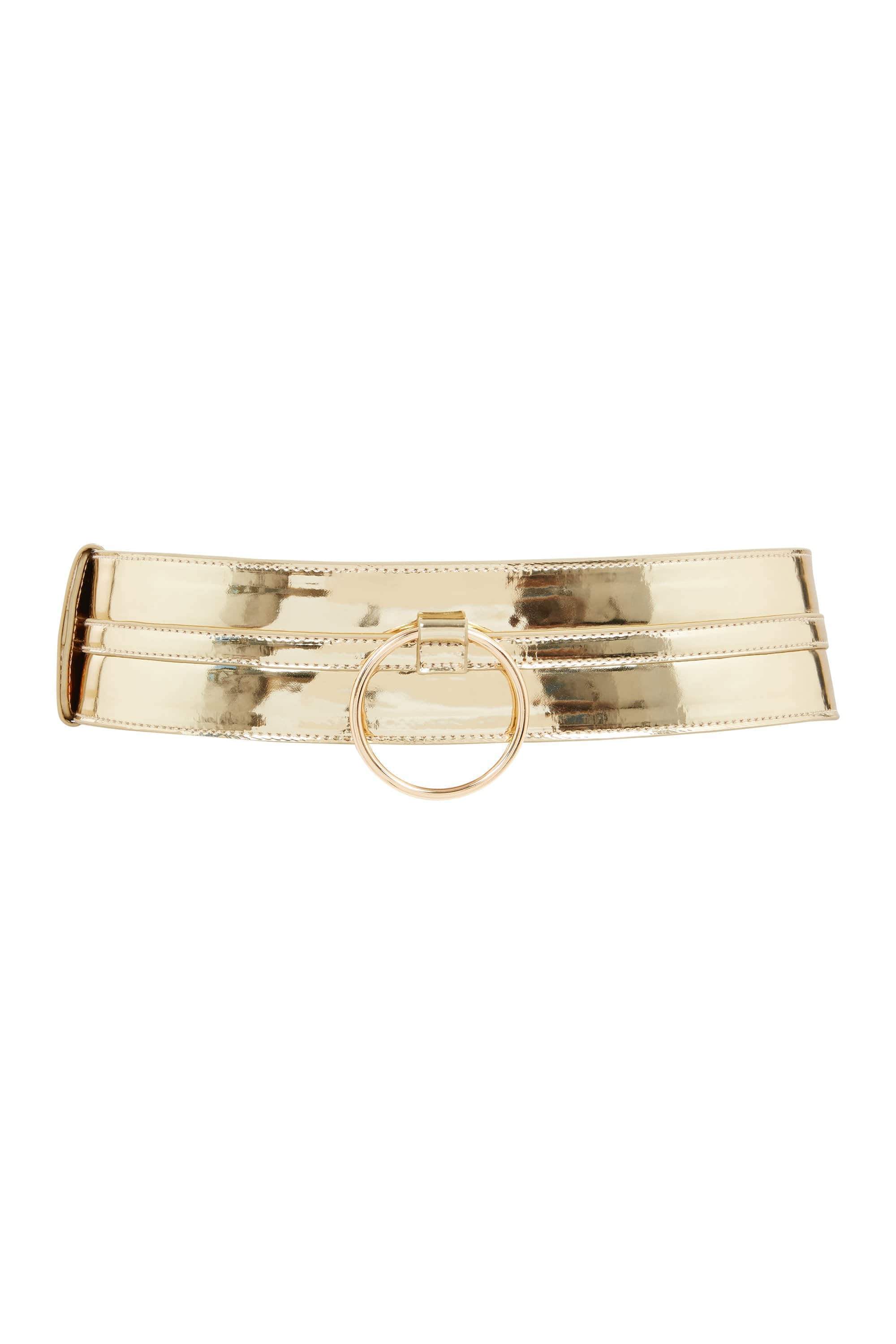 Ring Detail Belt Gold - Image 3
