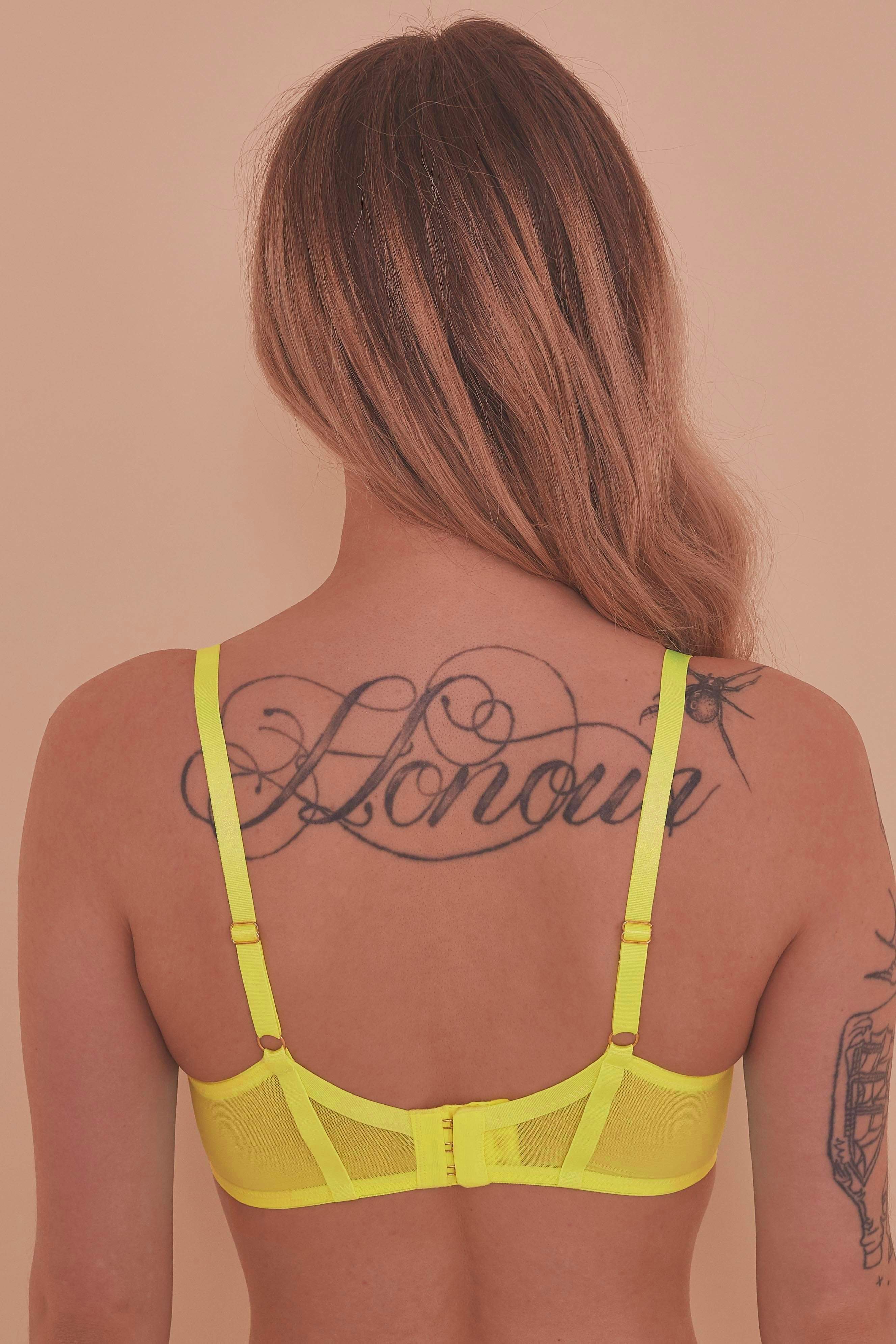 Regalia Xena Neon Rose Bra - Image 5