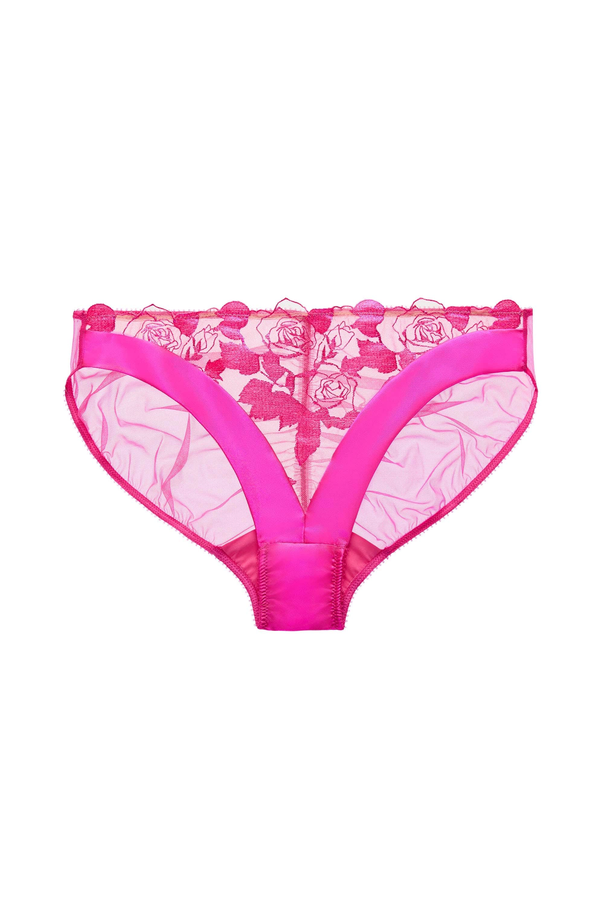 Rosabelle Pink Floral Brief - Image 3