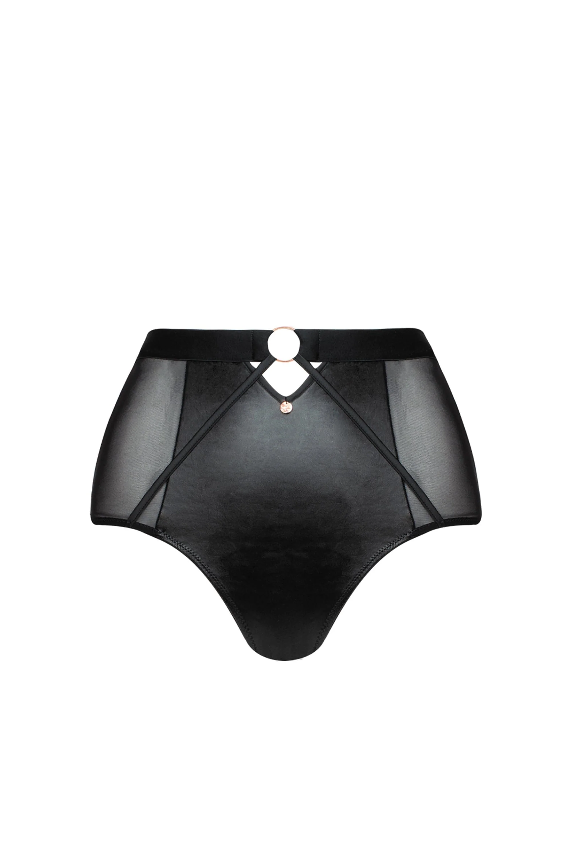 Harnessed High Waist Brief Black - Image 8