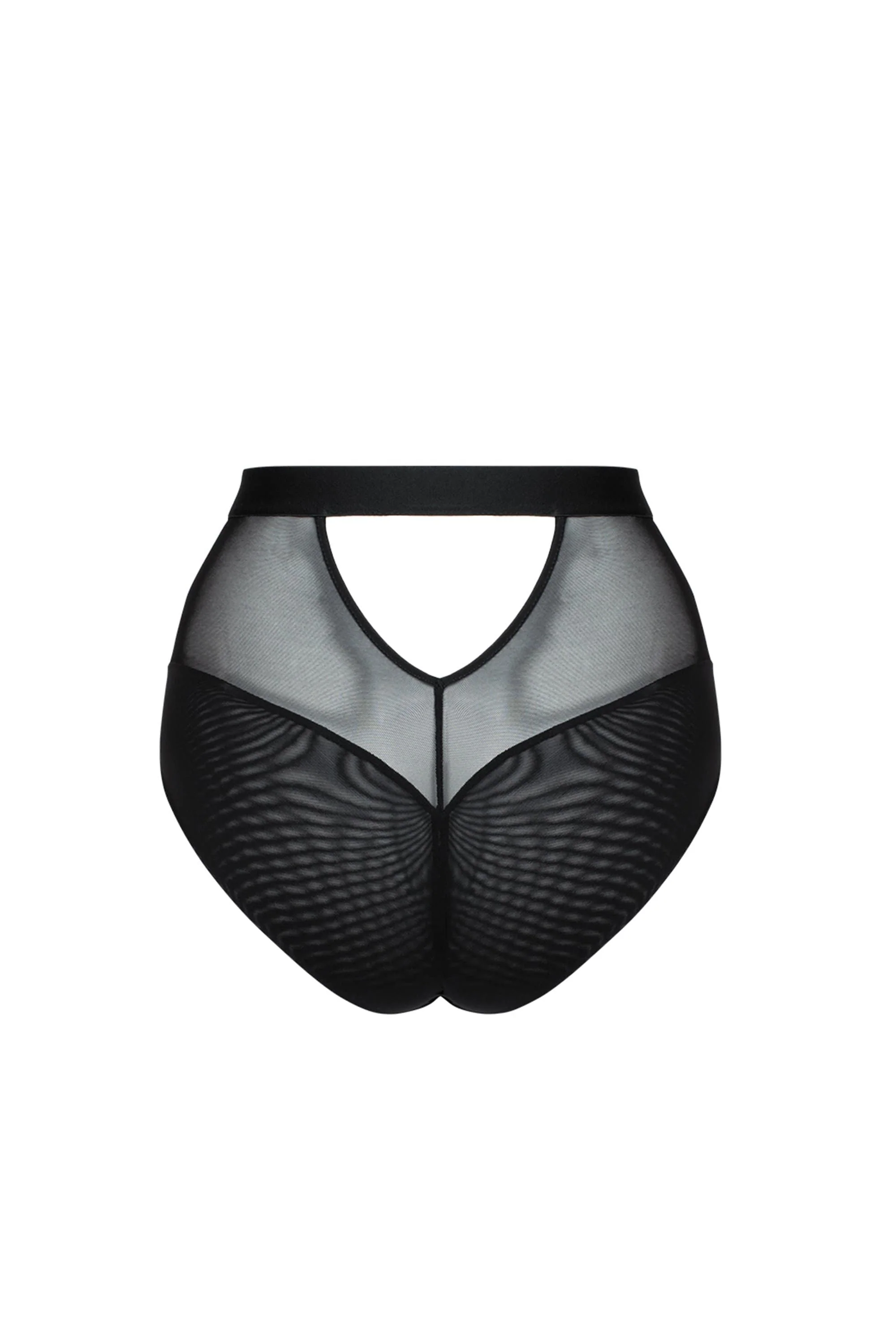 Harnessed High Waist Brief Black - Image 9