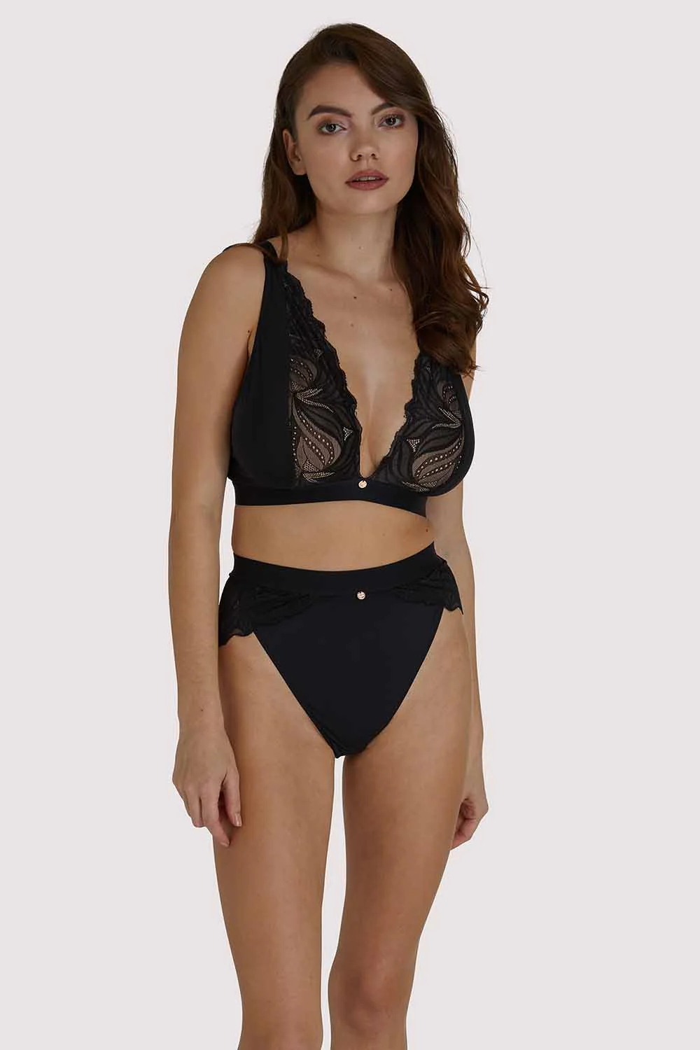 Indulgence Black Soft Cup Bra - Image 2