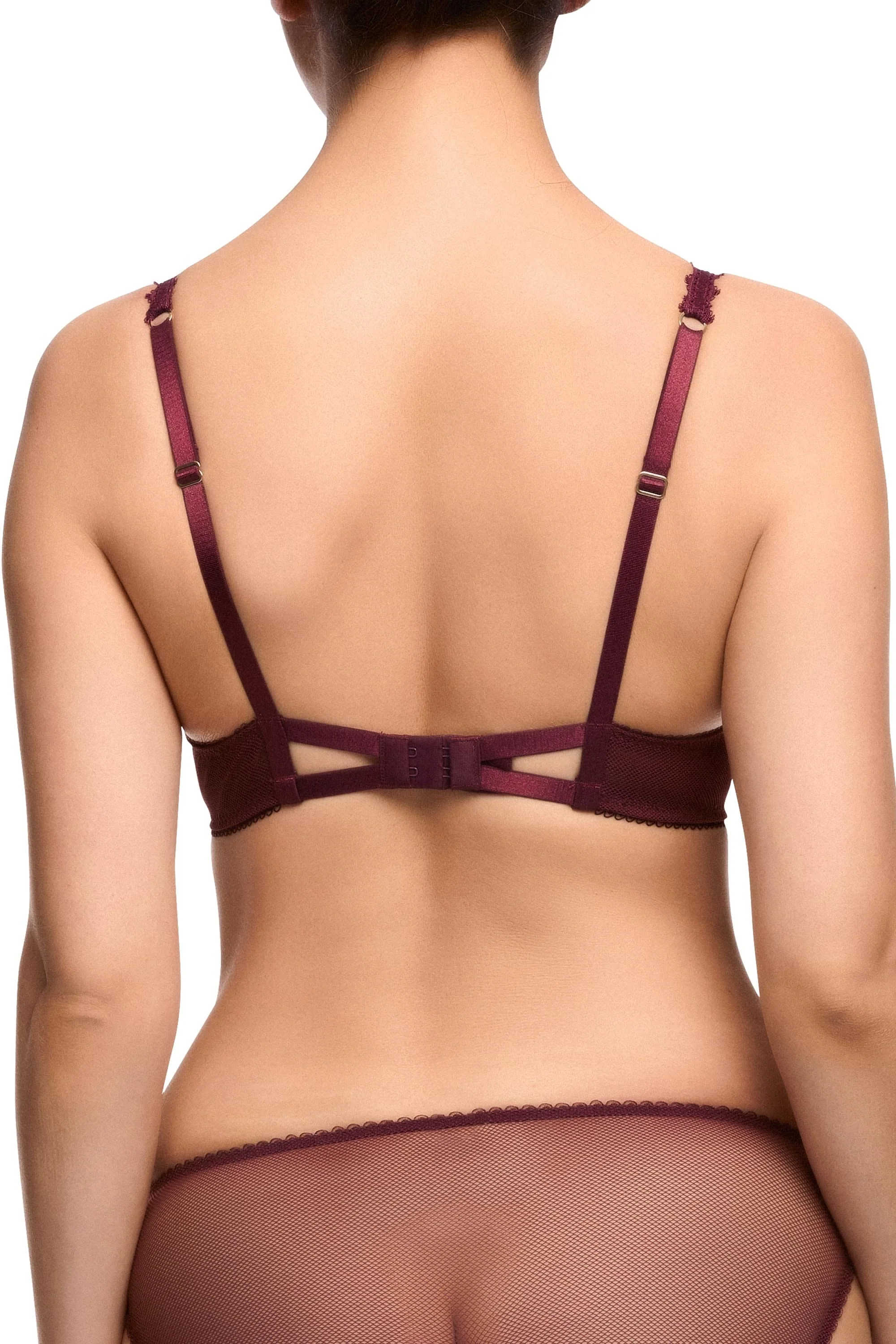 Star Lift Plum Underwire Balconette Bra - Image 4