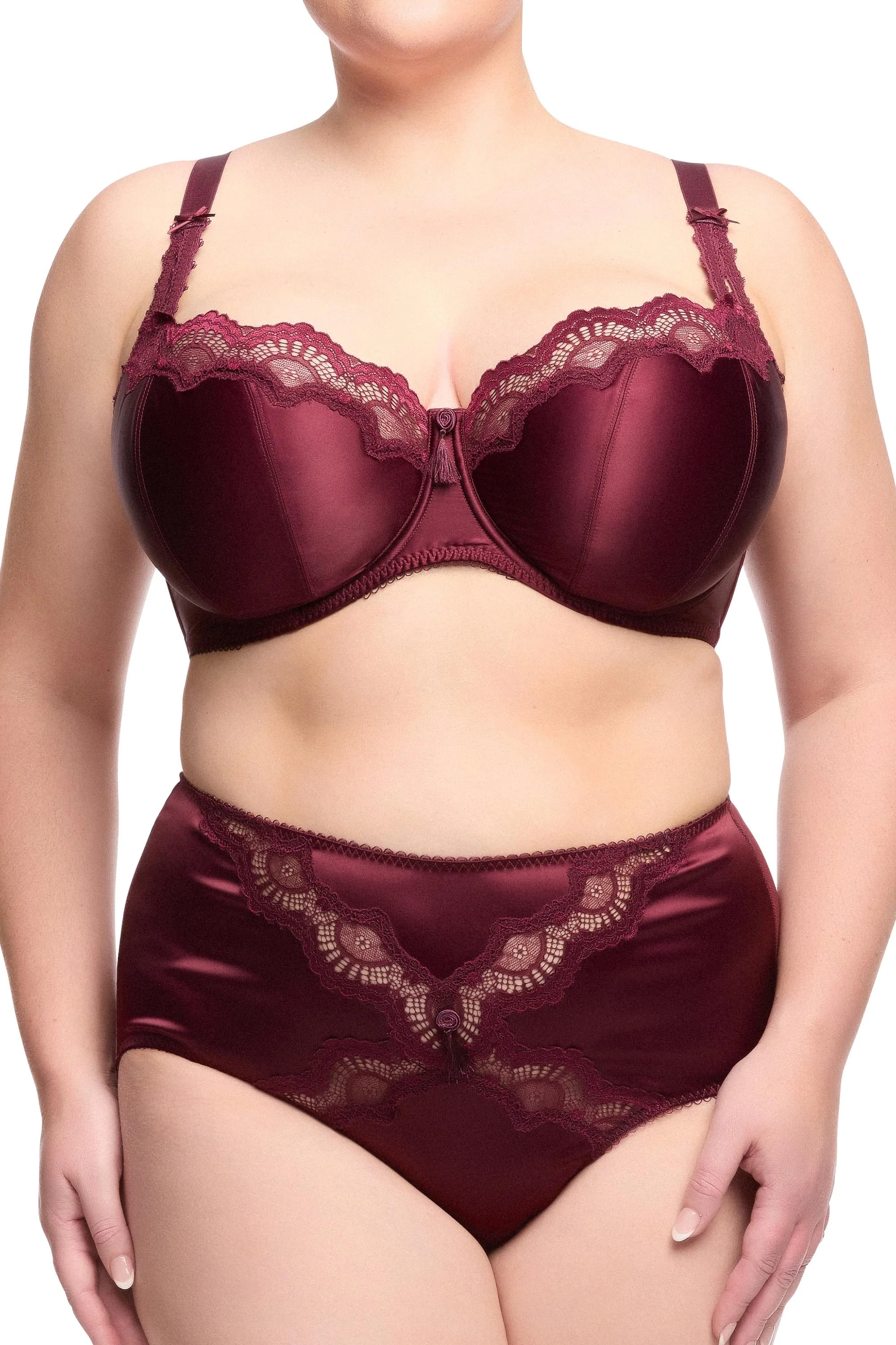 Star Lift Plum Underwire Balconette Curve Bra - Image 2