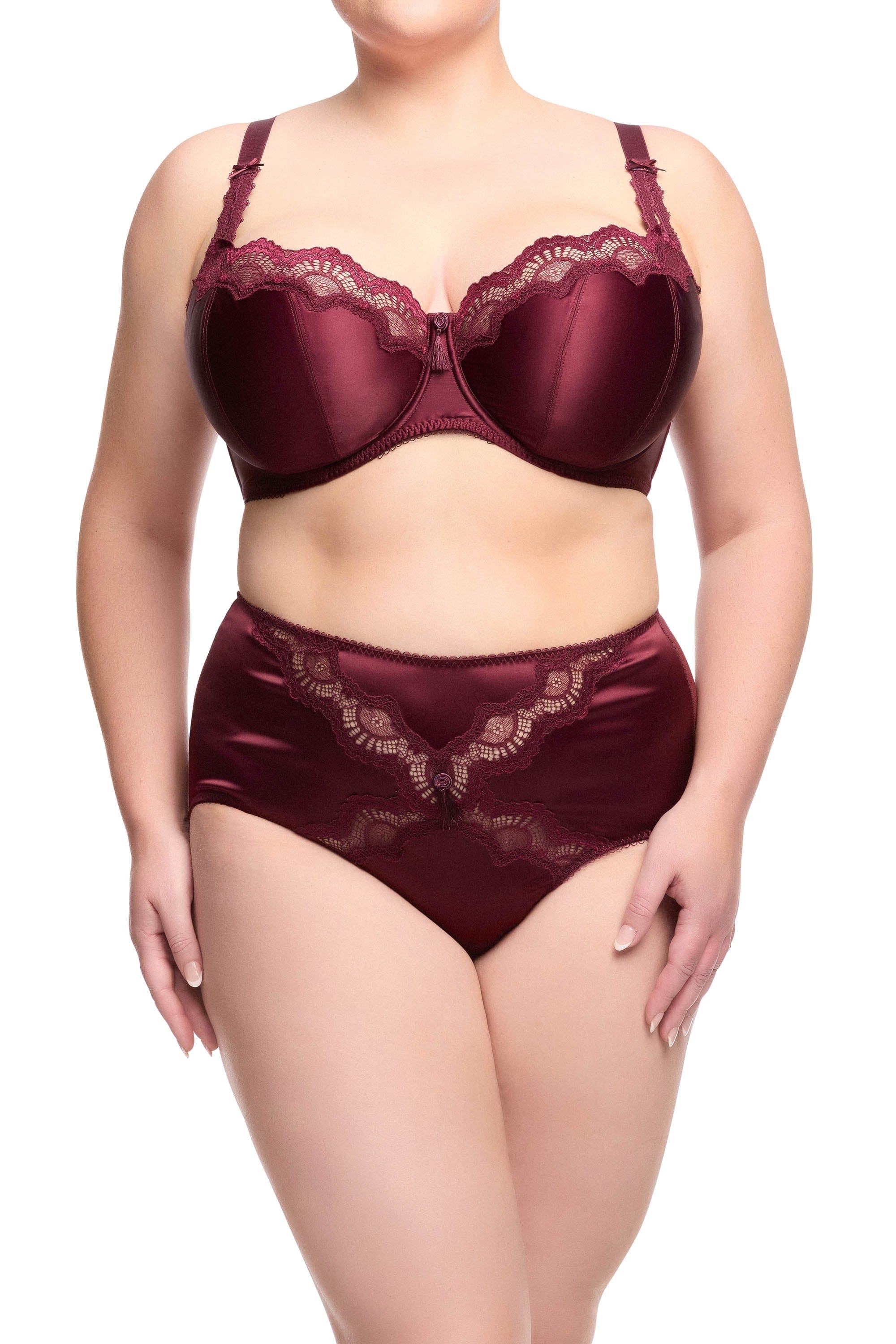 Star Lift Plum Underwire Balconette Curve Bra - Image 3