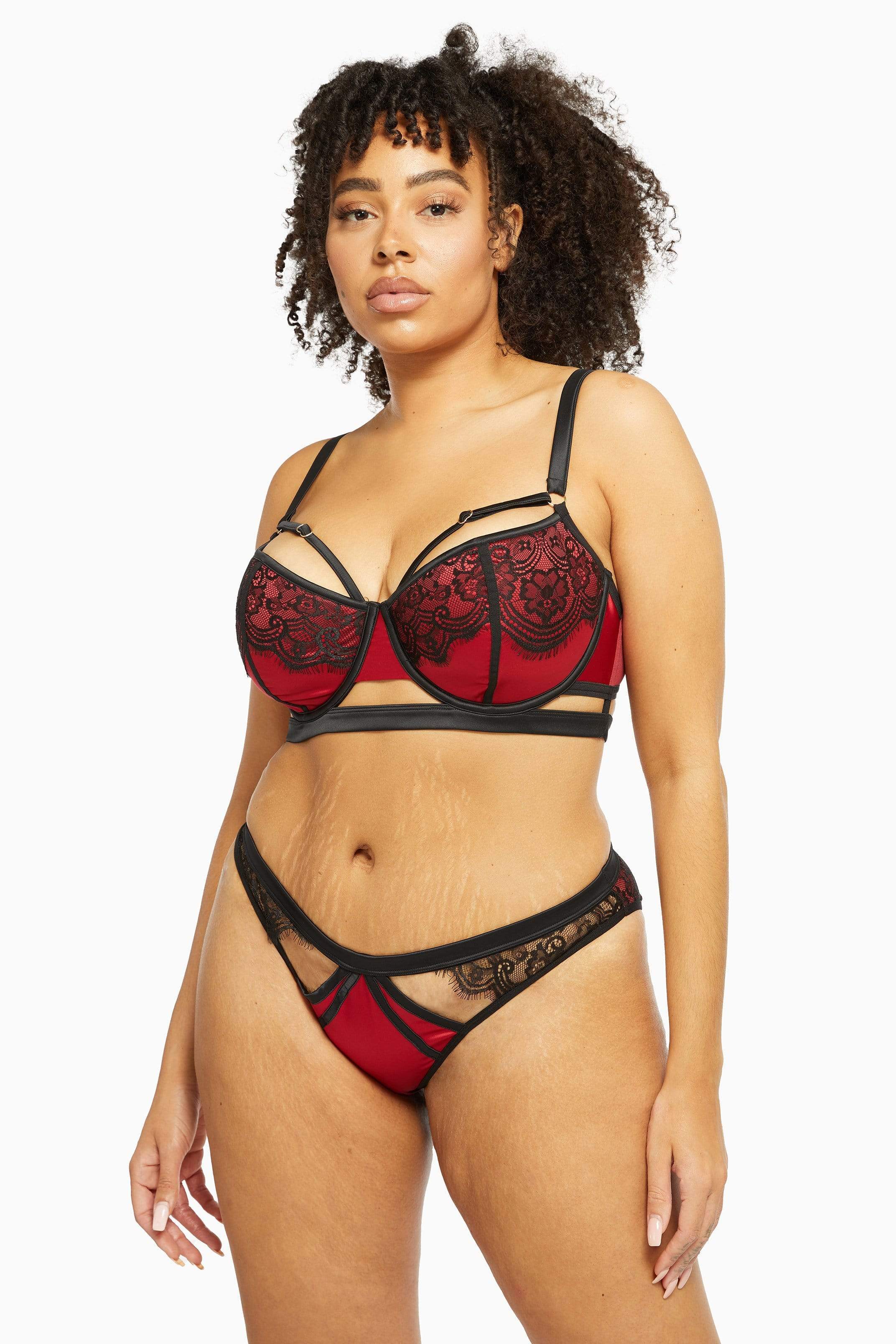 Tasmin Ruby Lace Bra - Image 11
