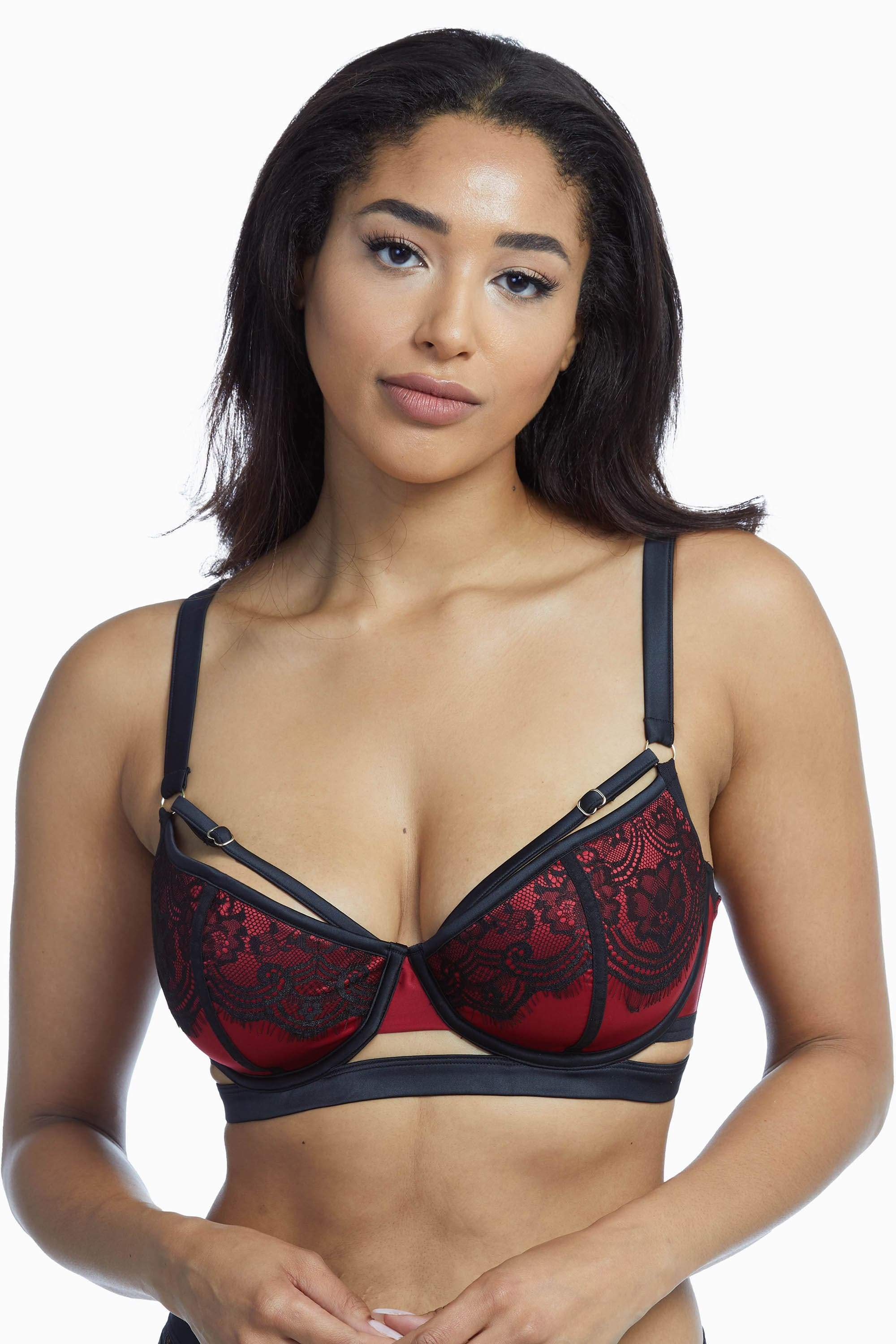 Tasmin Ruby Lace Bra - Image 4